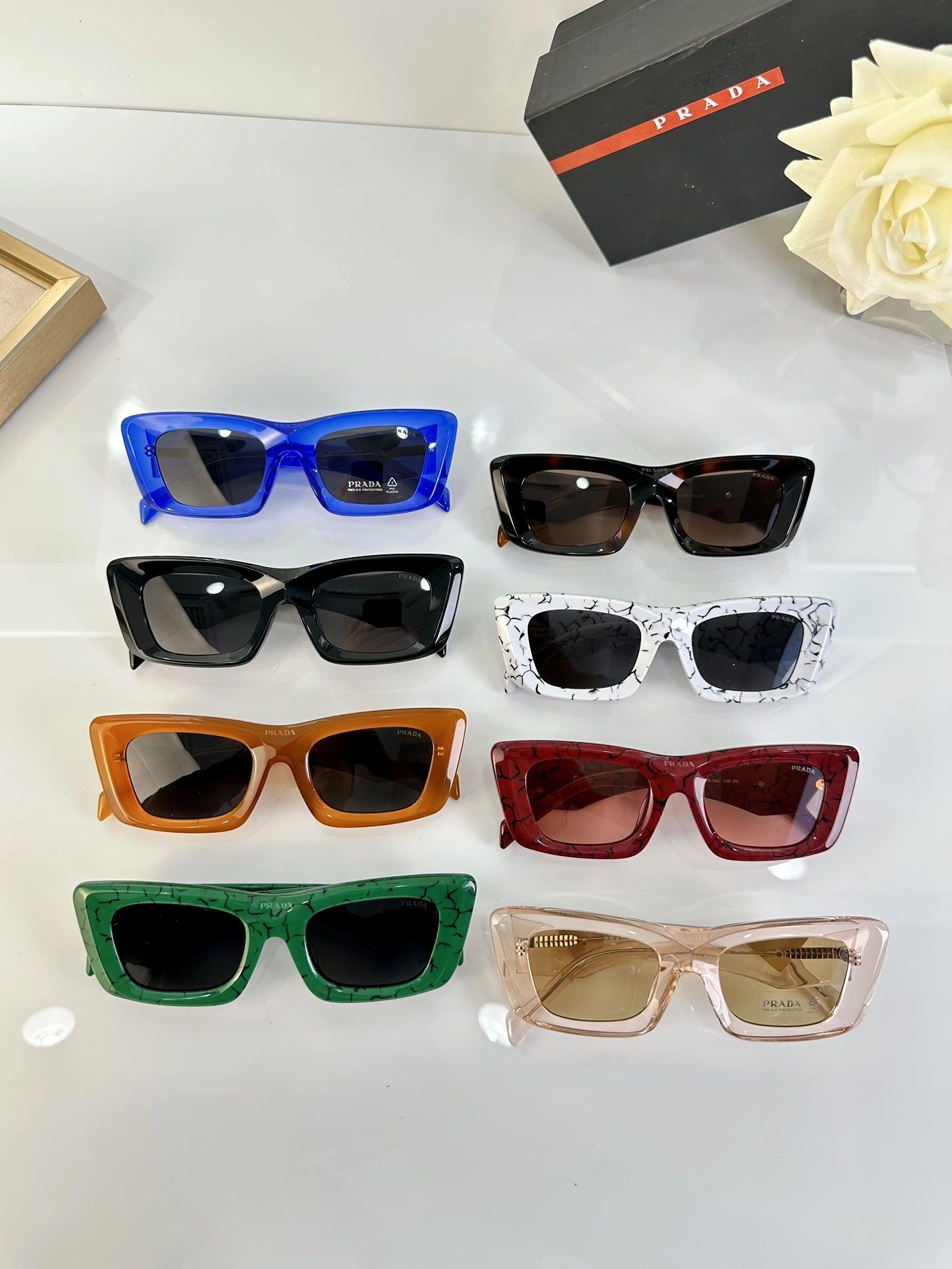 Prada AAA Quality Sunglasses Popular 1075