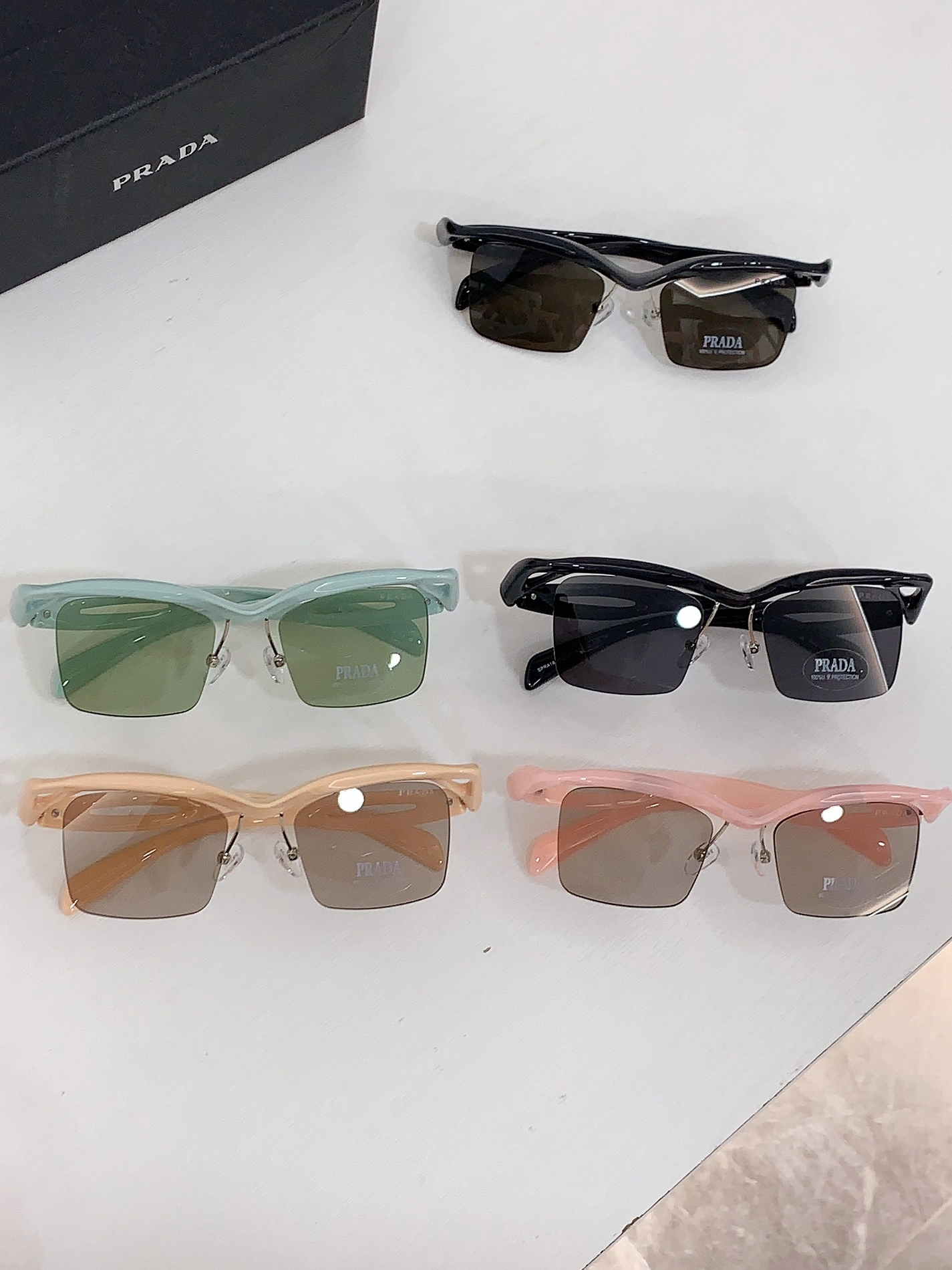 Prada AAA Quality Sunglasses Sleek 3041