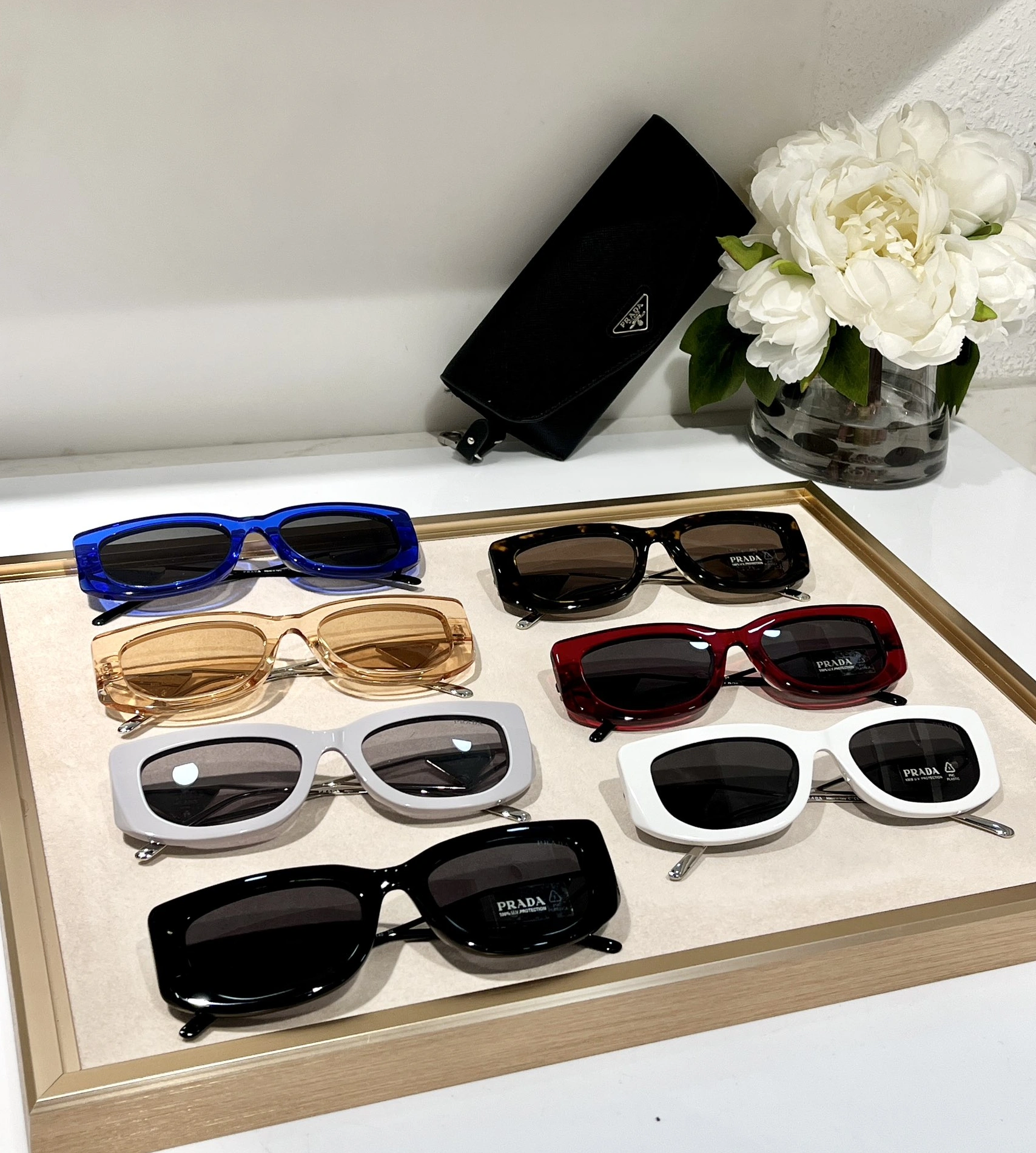 Prada AAA Quality Sunglasses Timeless 8854