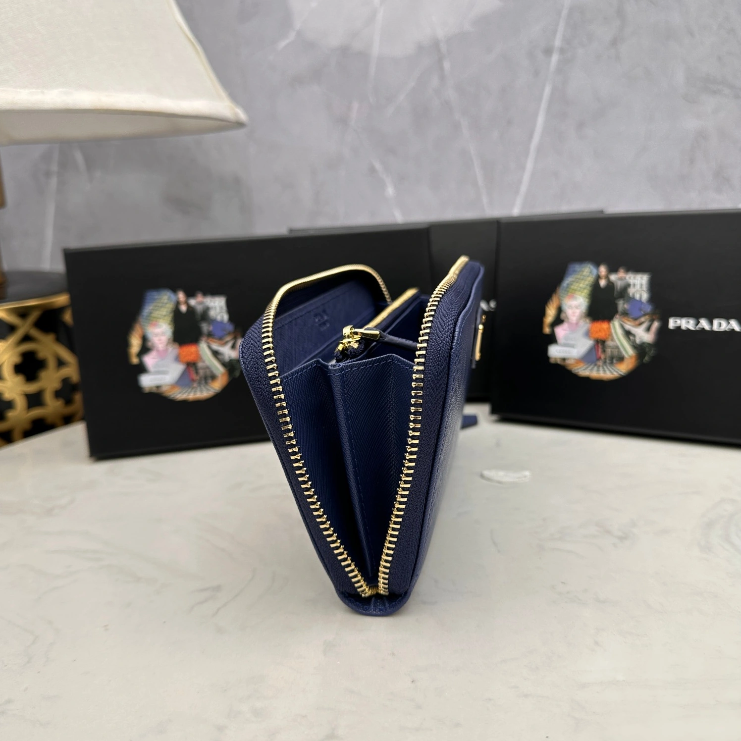 Prada AAA Quality Wallets For Women BestValue 3535
