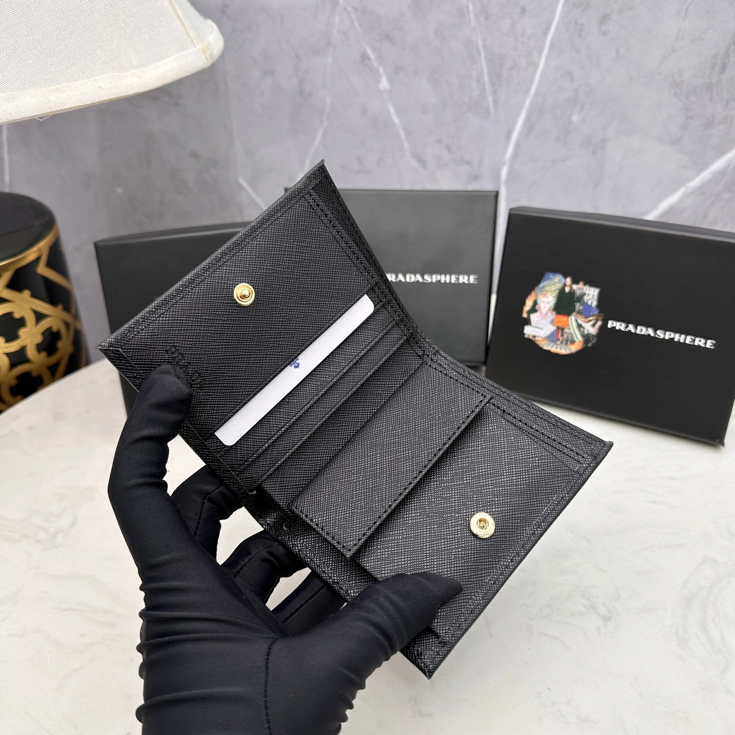 Prada AAA Quality Wallets For Women BestValue 4625