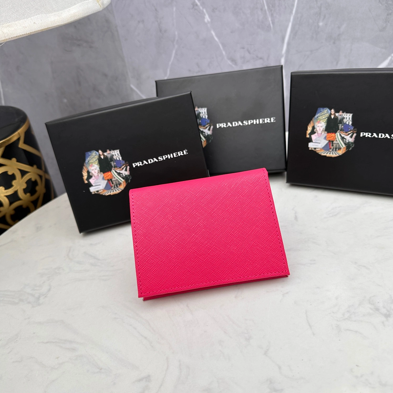Prada AAA Quality Wallets For Women Fashionable 1287