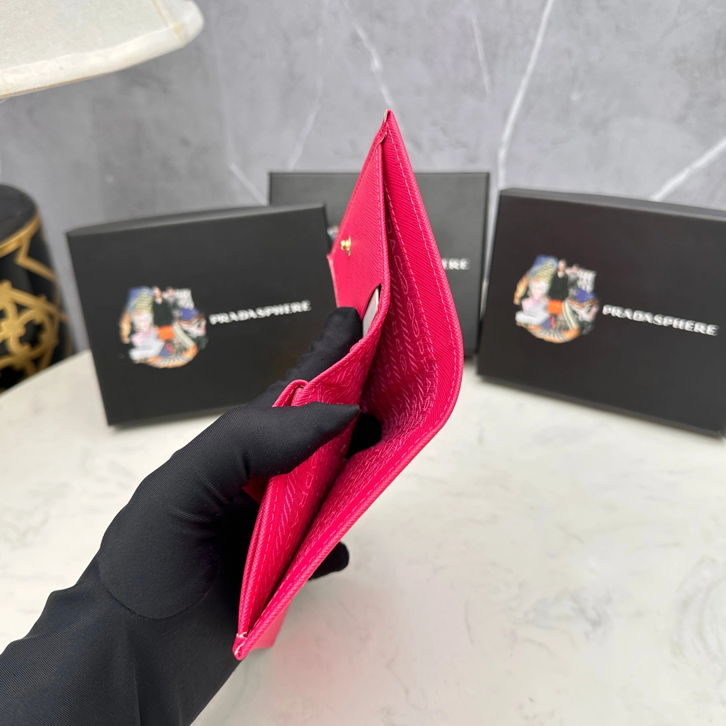 Prada AAA Quality Wallets For Women Fashionable 1287