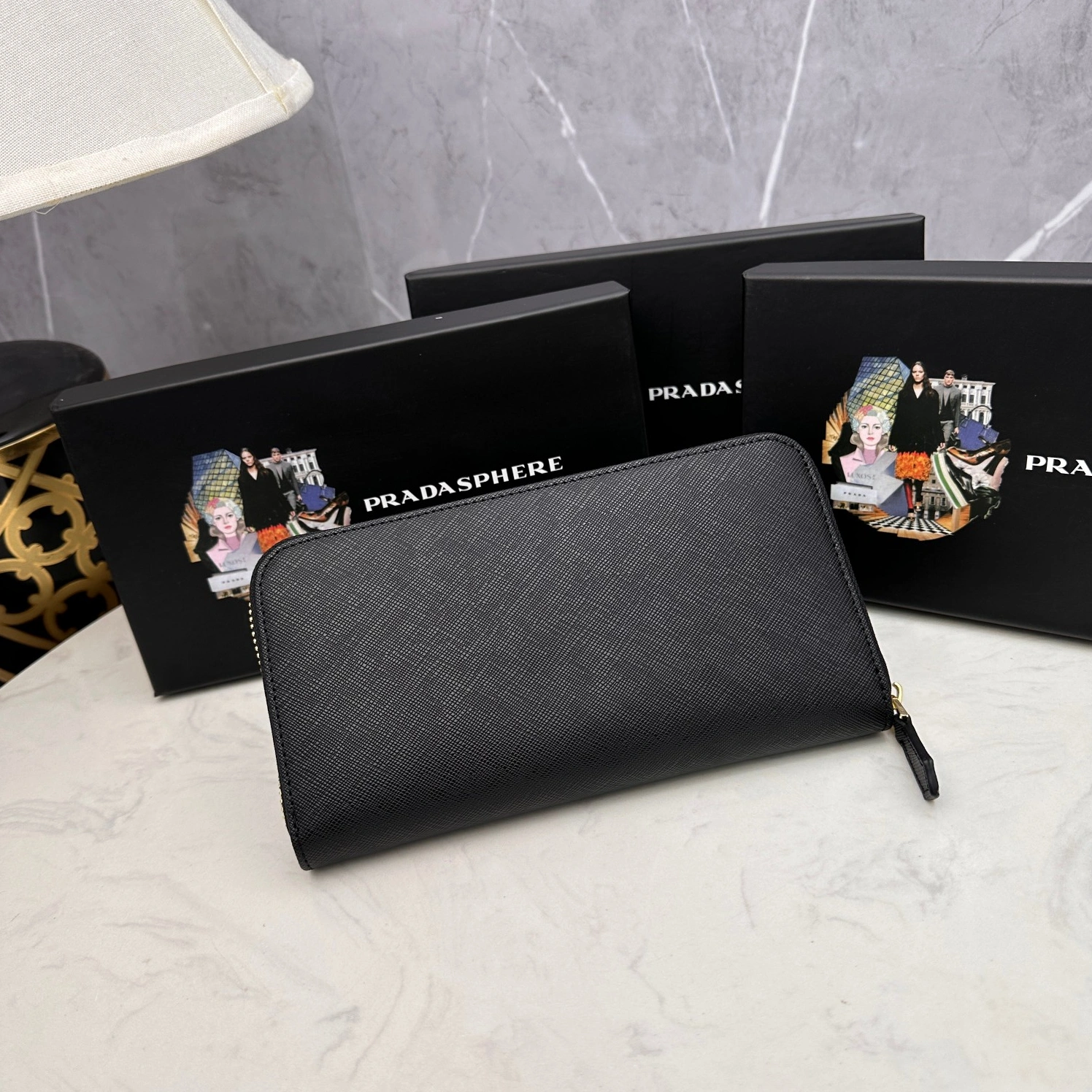 Prada AAA Quality Wallets For Women GoodFit 5009