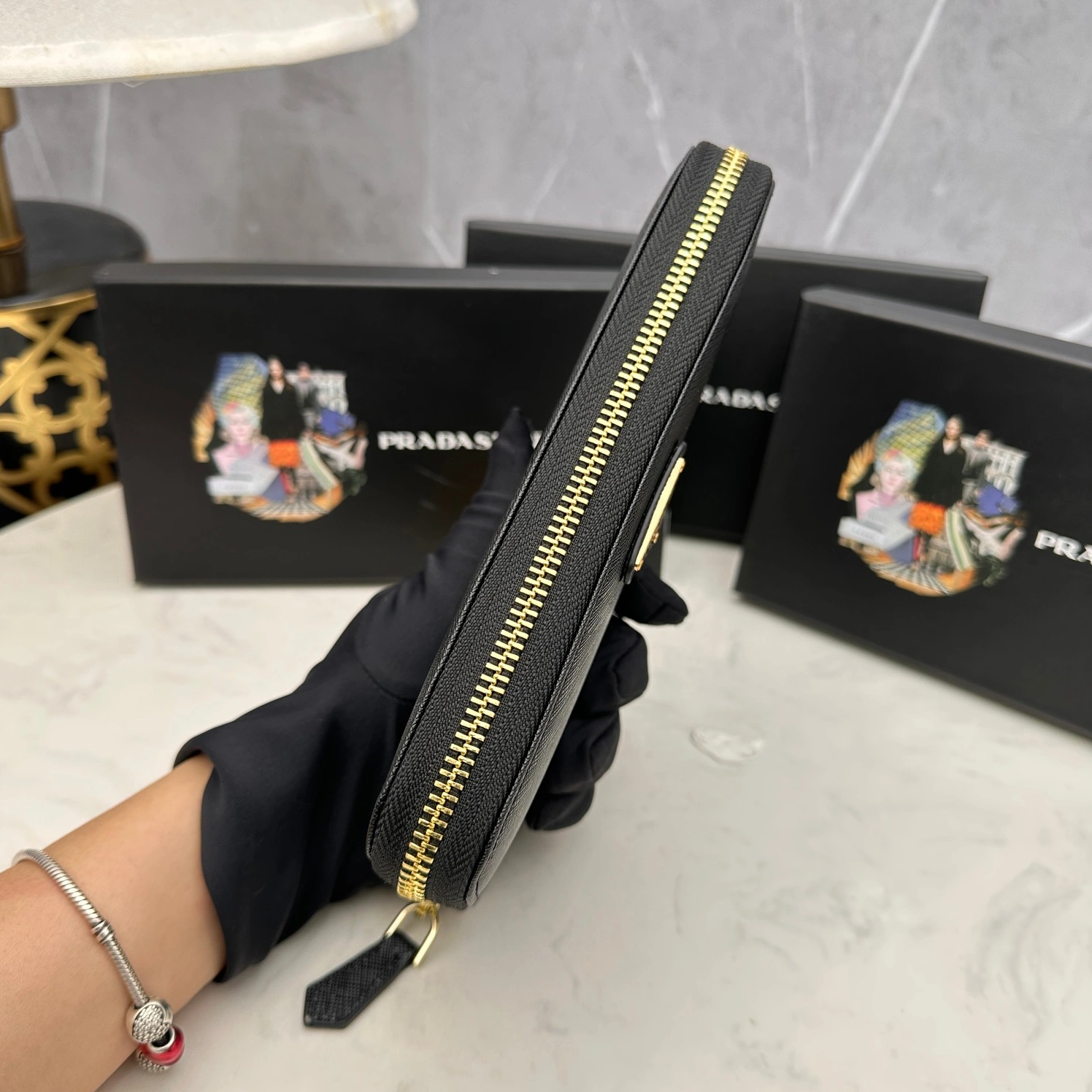 Prada AAA Quality Wallets For Women GoodFit 5009