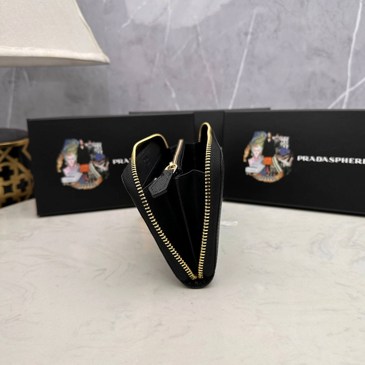 Prada AAA Quality Wallets For Women GoodFit 5009