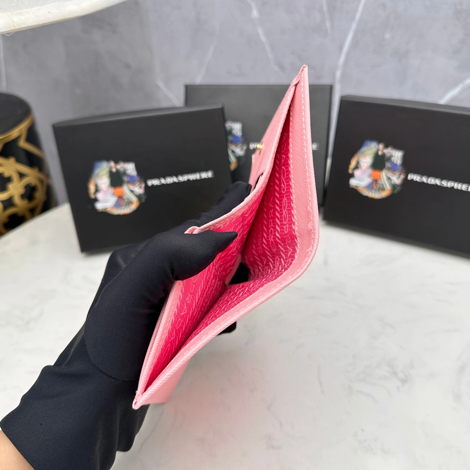 Prada AAA Quality Wallets For Women Versatile 7303