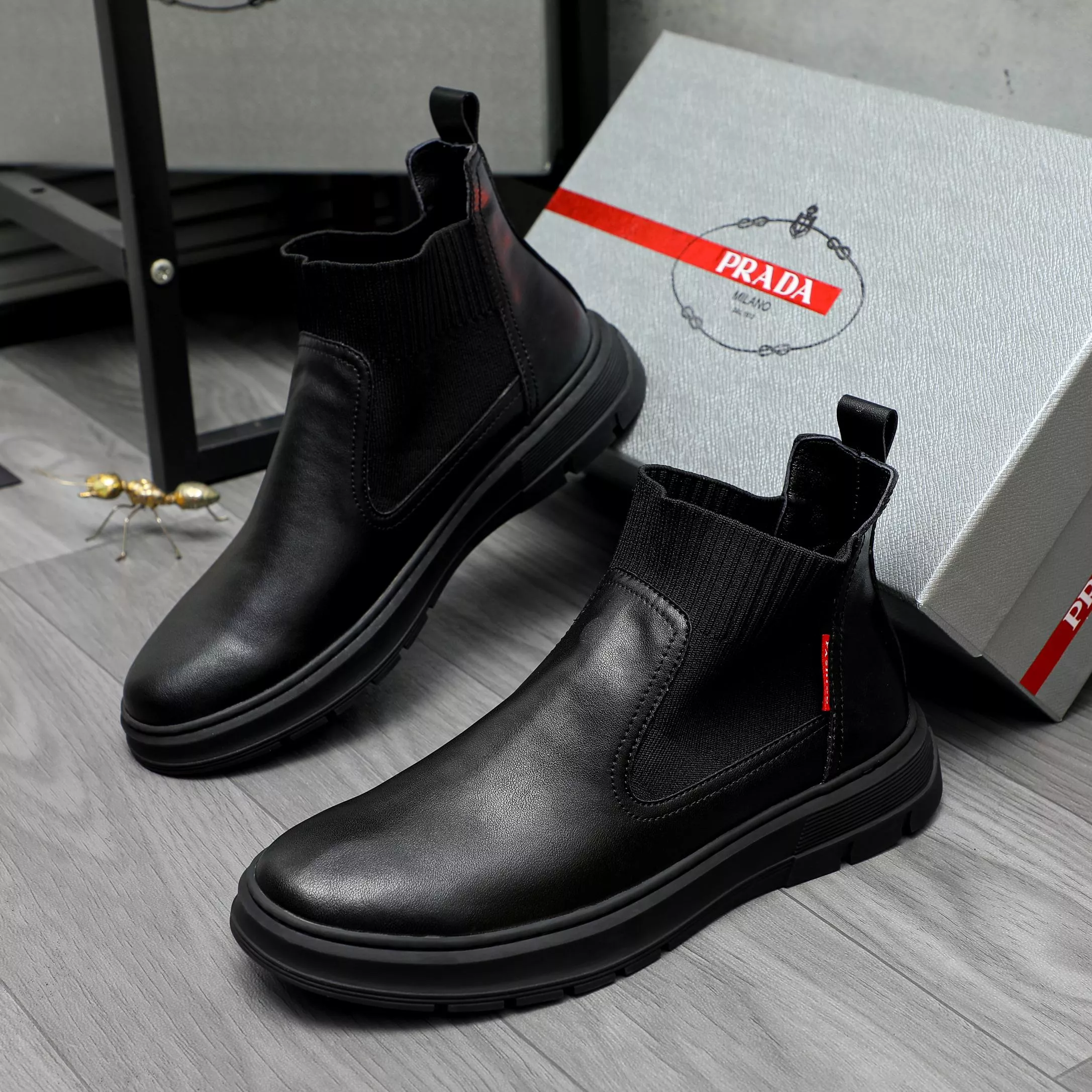 Prada Boots For Men Flexible 3426