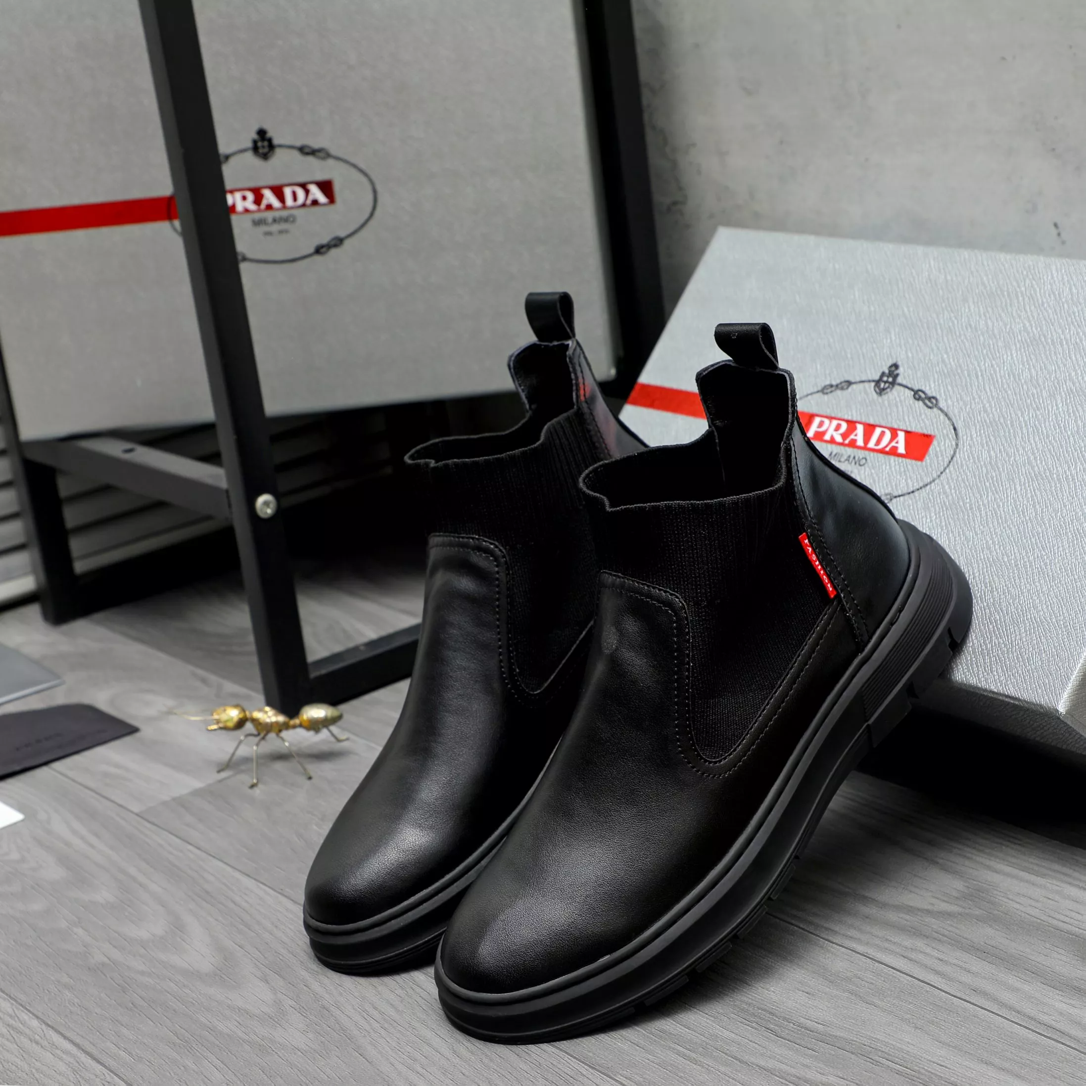 Prada Boots For Men Flexible 3426