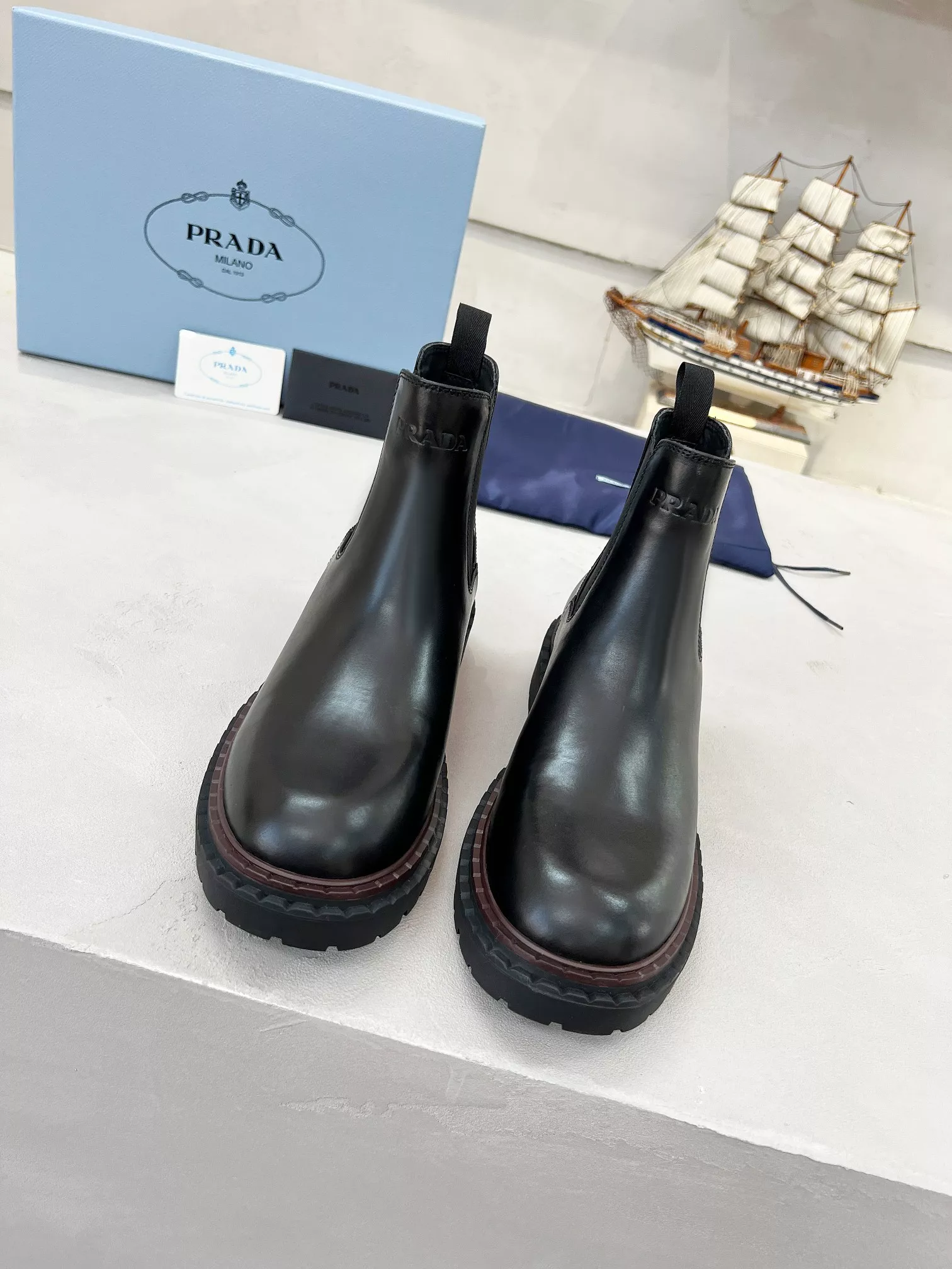 Prada Boots For Men NewStyle 4536