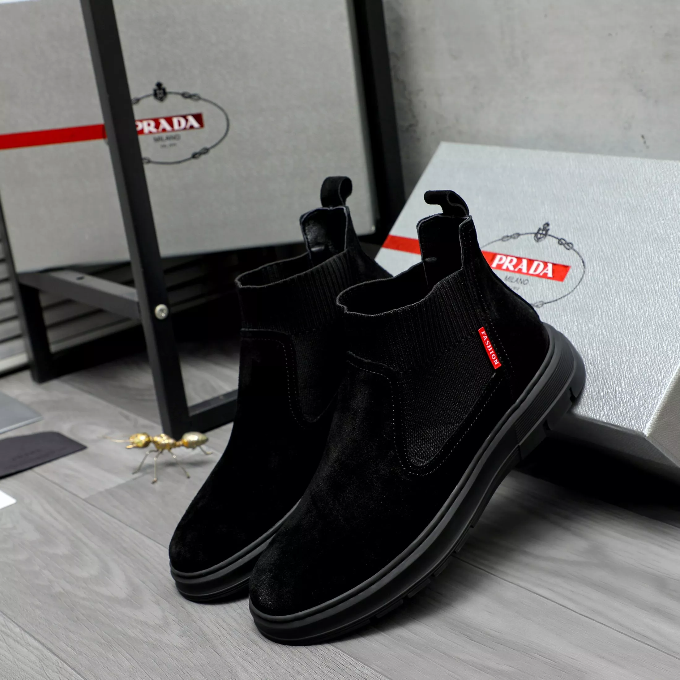 Prada Boots For Men Sleek 3588