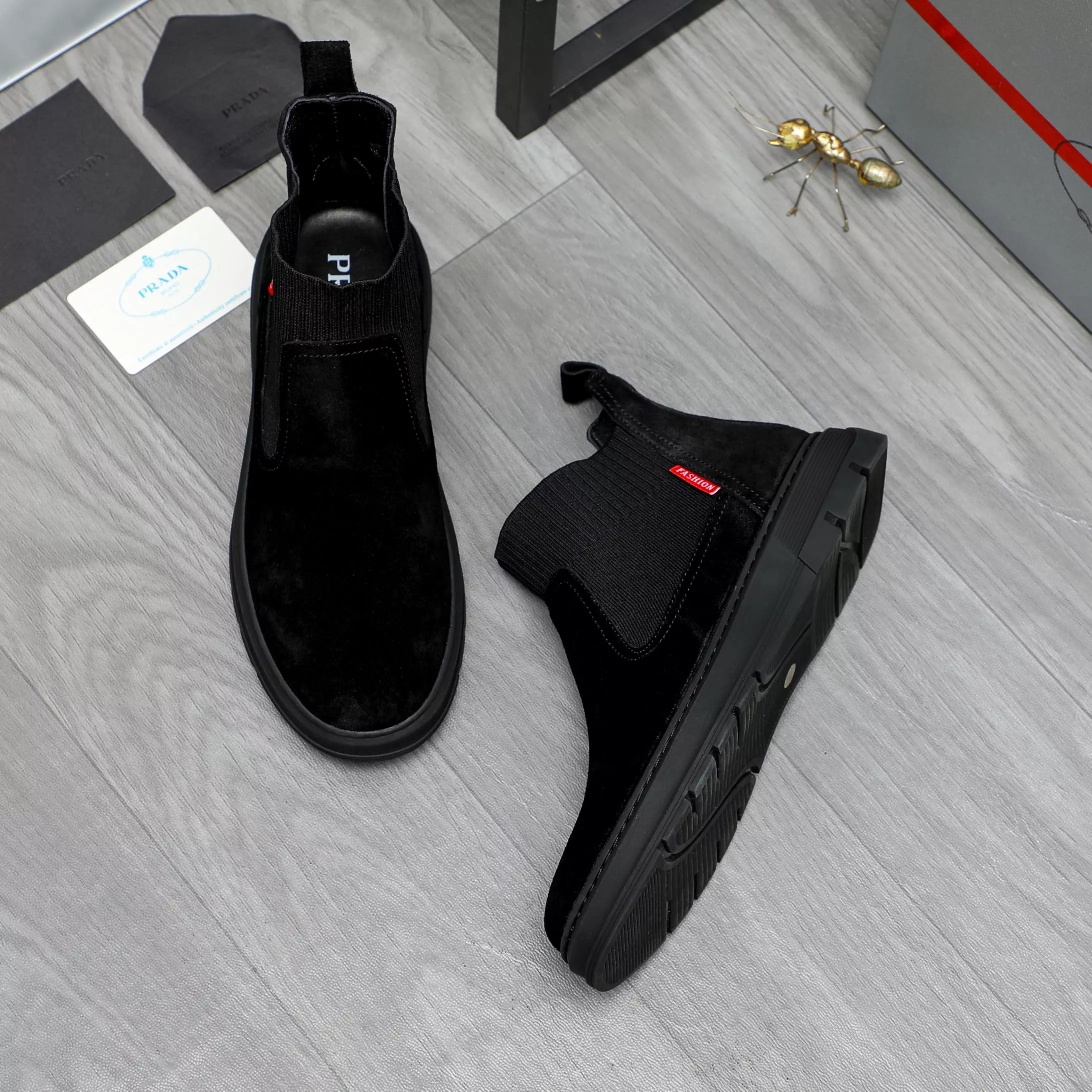 Prada Boots For Men Sleek 3588