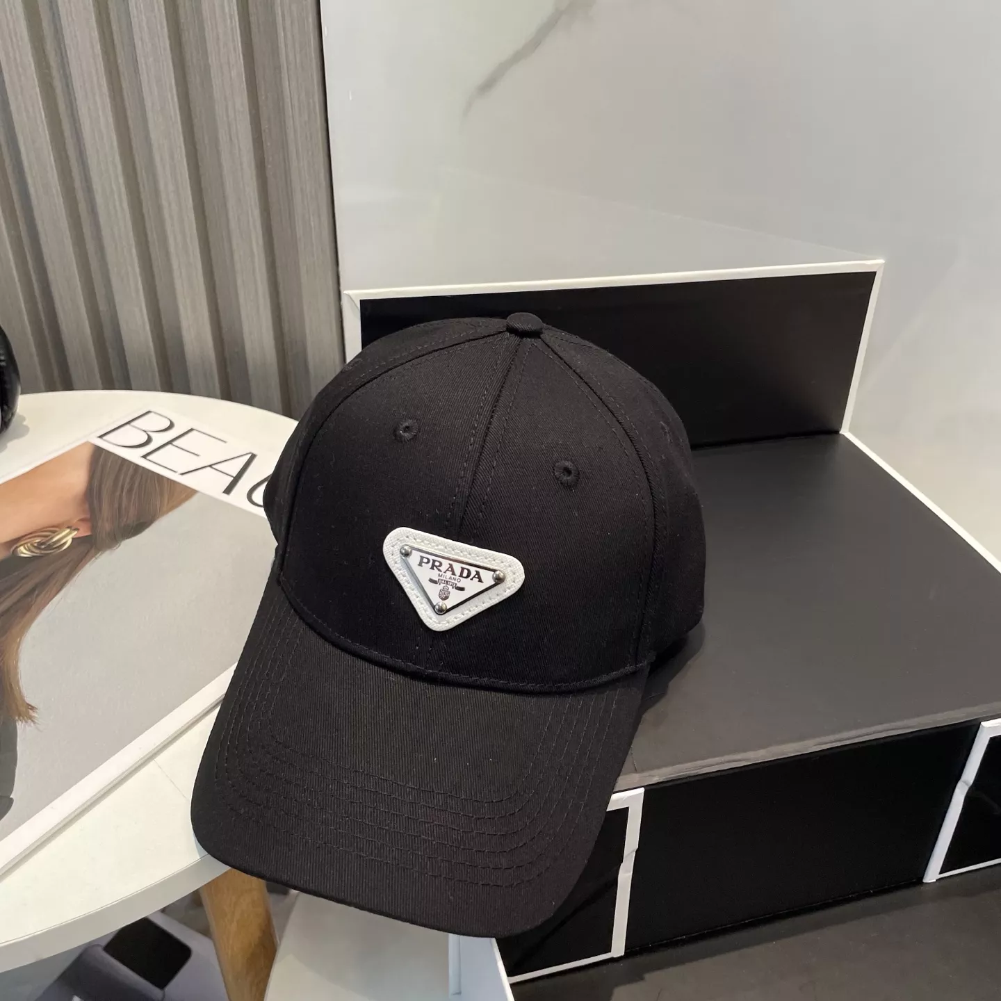 Prada Caps Fashionable 9043