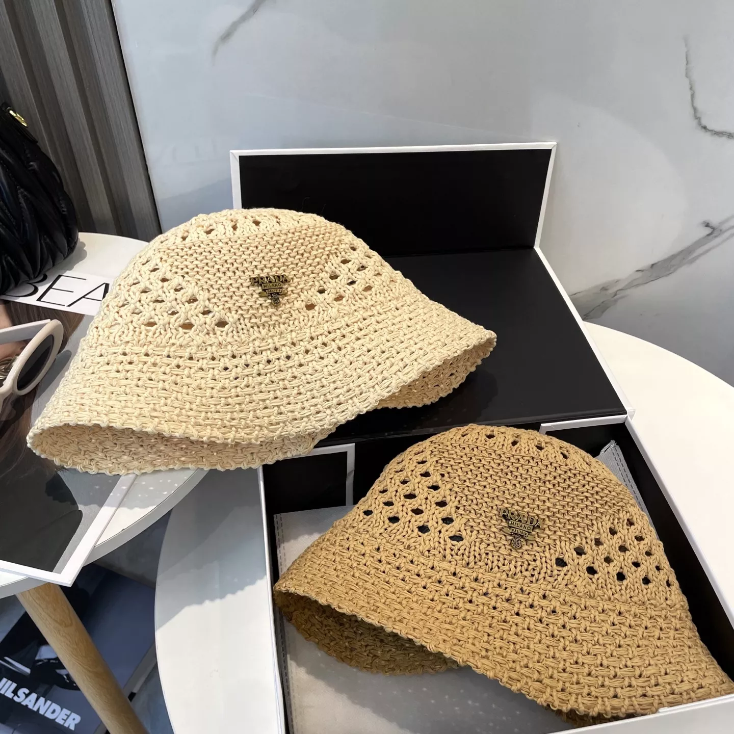 Prada Caps Sophisticated 6527