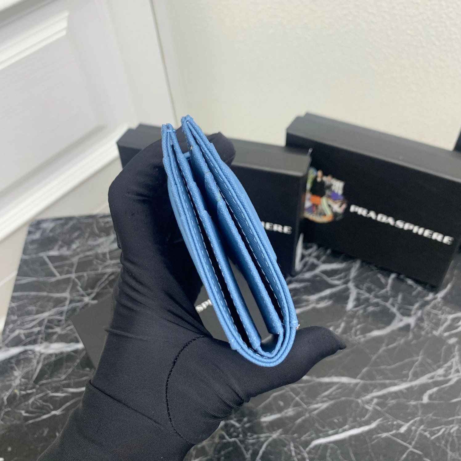 Prada Card Case Affordable 6986