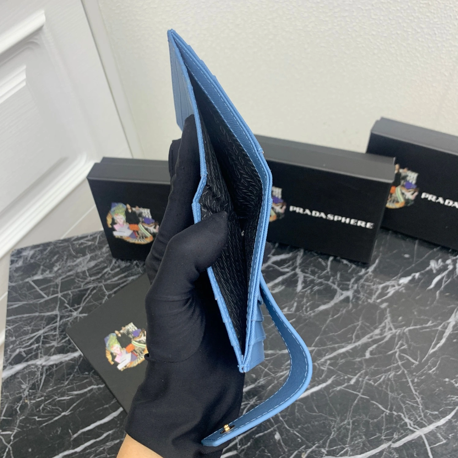 Prada Card Case Affordable 6986
