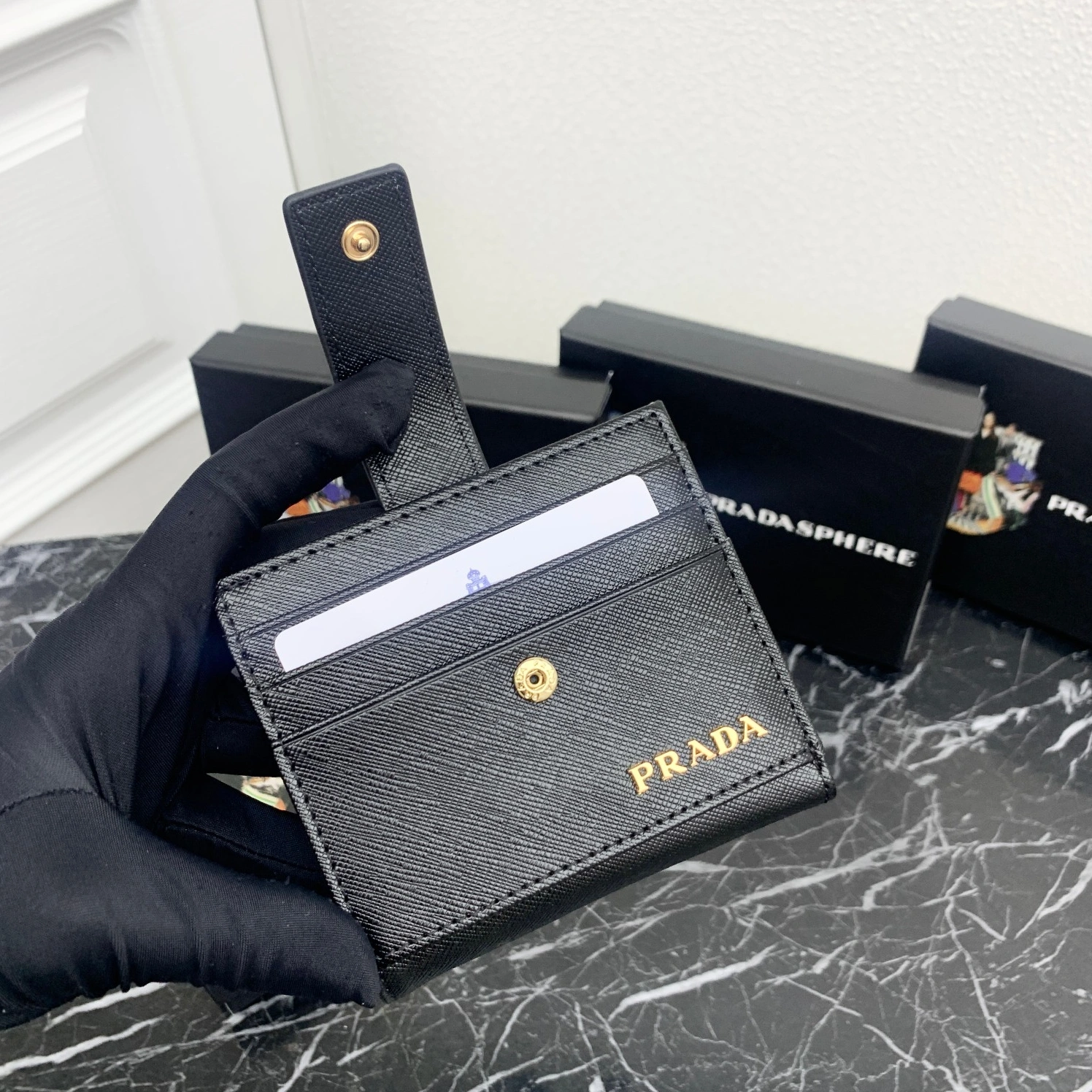 Prada Card Case Classic 8967