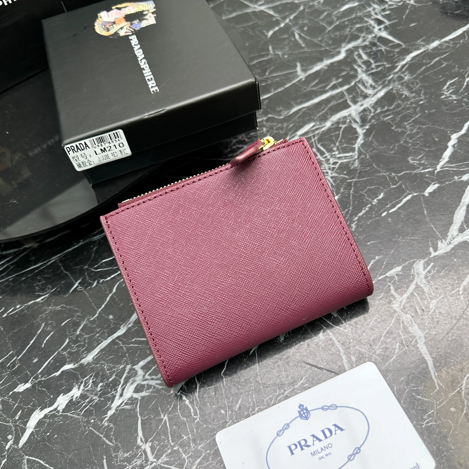 Prada Card Case For Women Cozy 8098