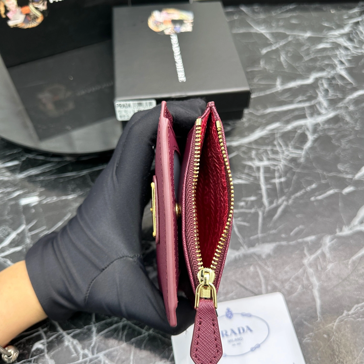 Prada Card Case For Women Cozy 8098