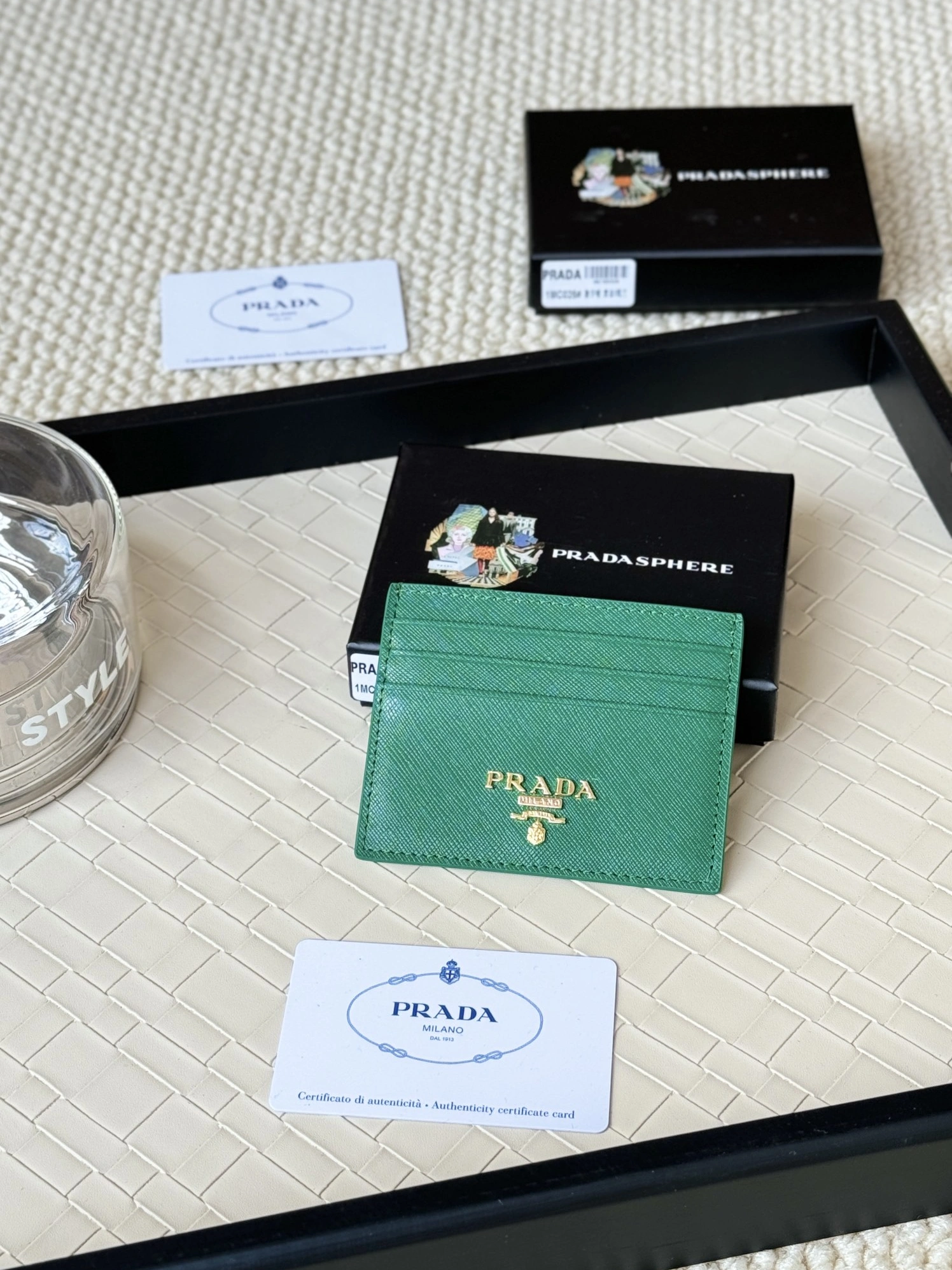 Prada Card Case Reliable 1082