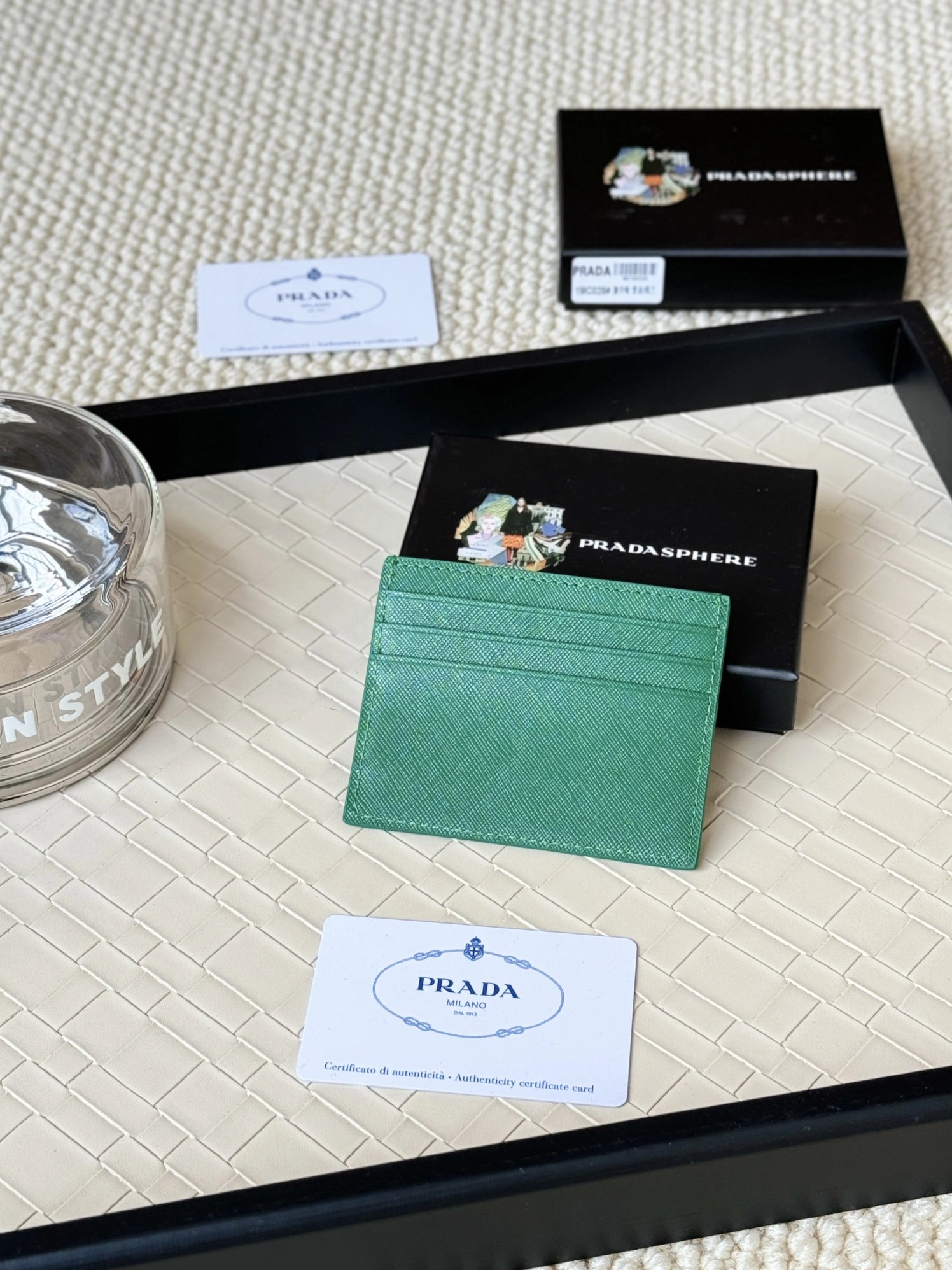 Prada Card Case Reliable 1082