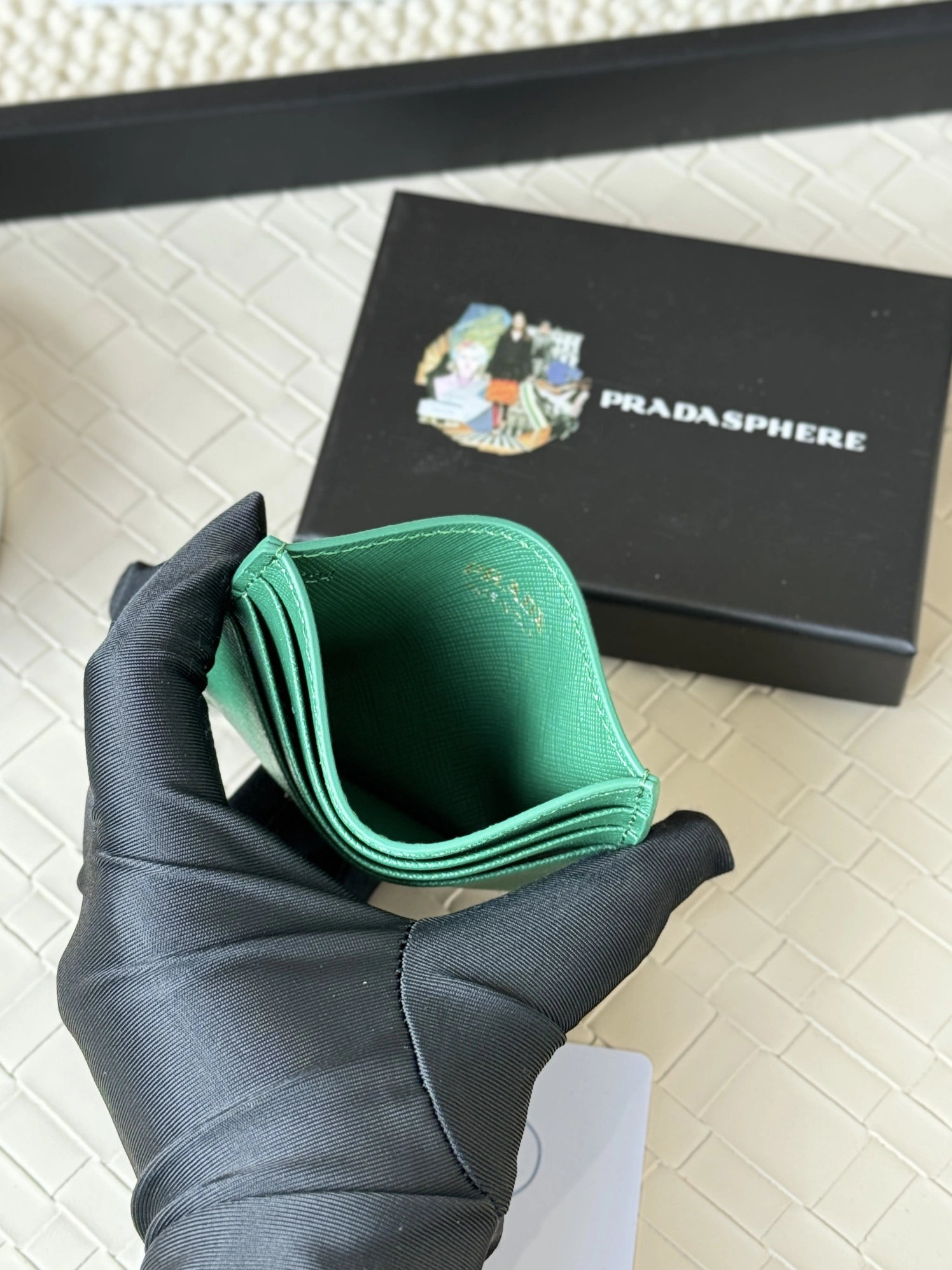 Prada Card Case Reliable 1082
