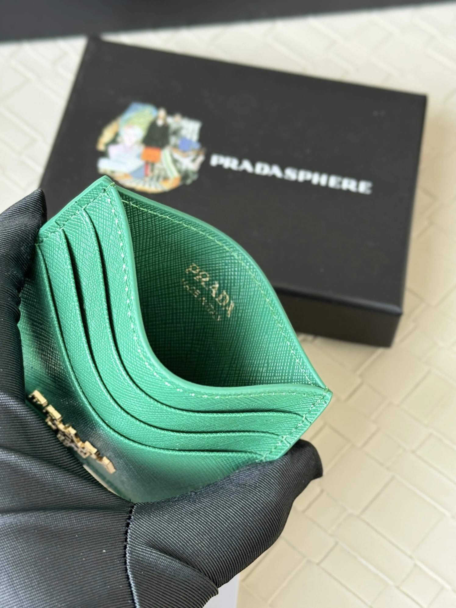 Prada Card Case Reliable 1082