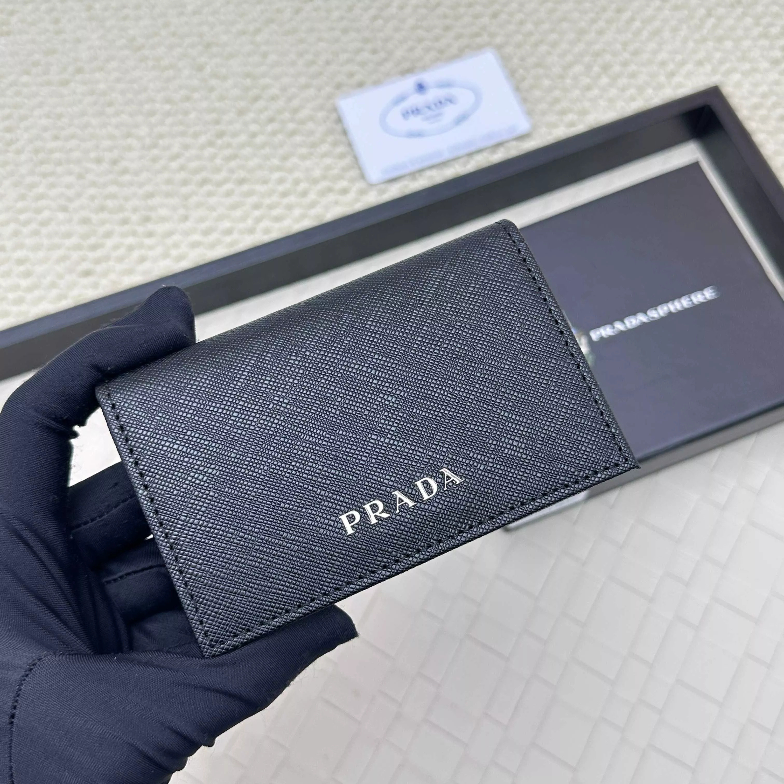 Prada Card Case Reliable 1617