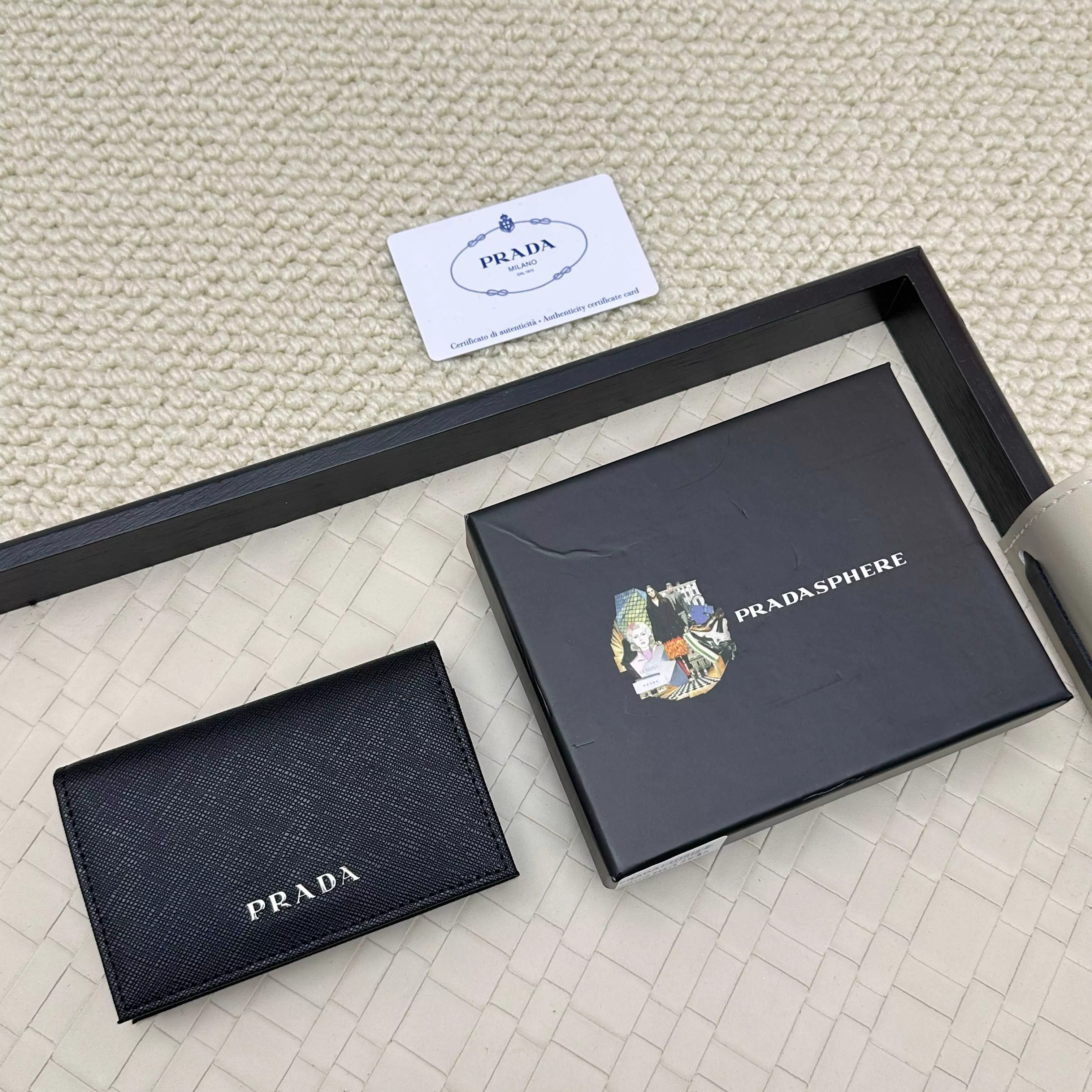 Prada Card Case Reliable 1617