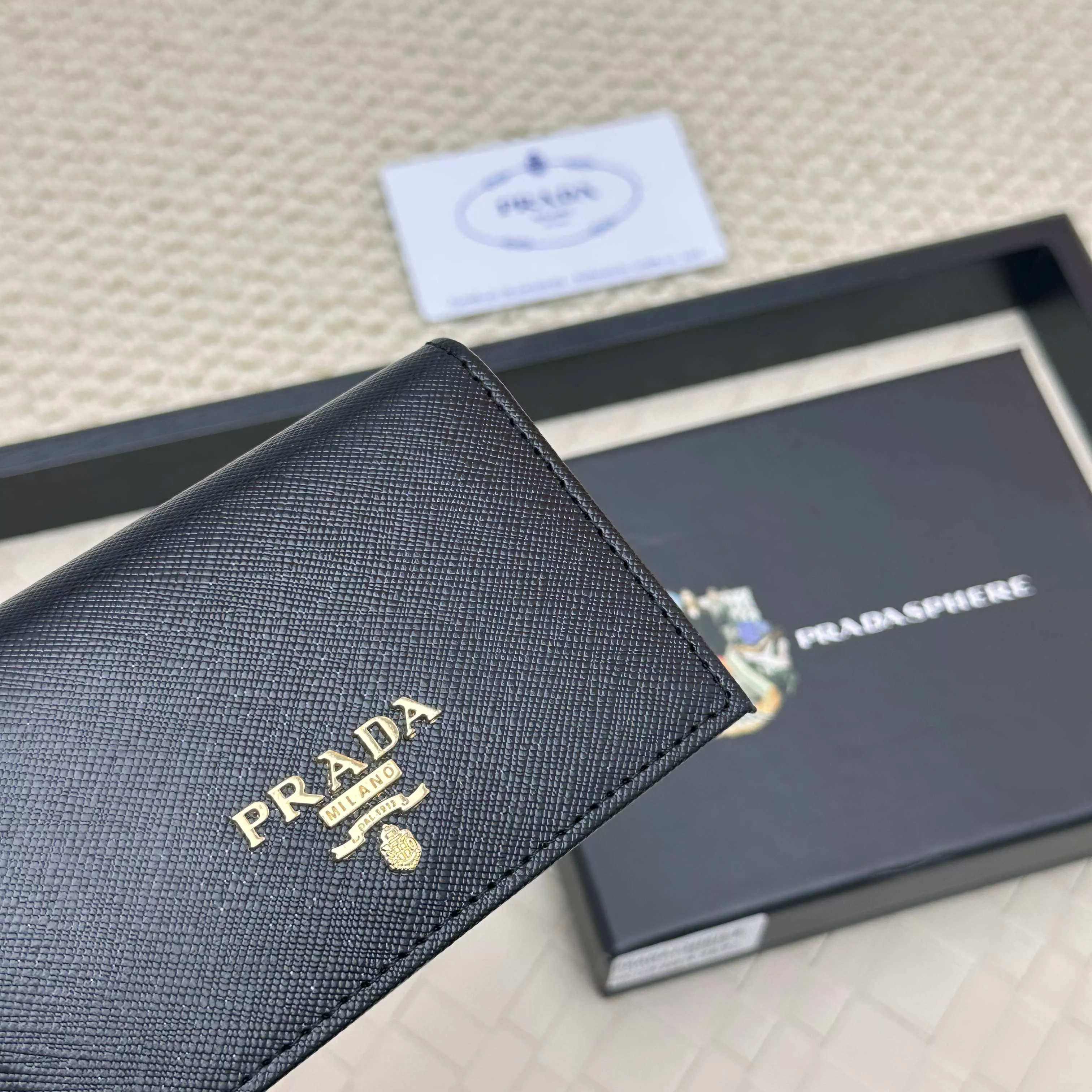 Prada Card Case Reliable 3325