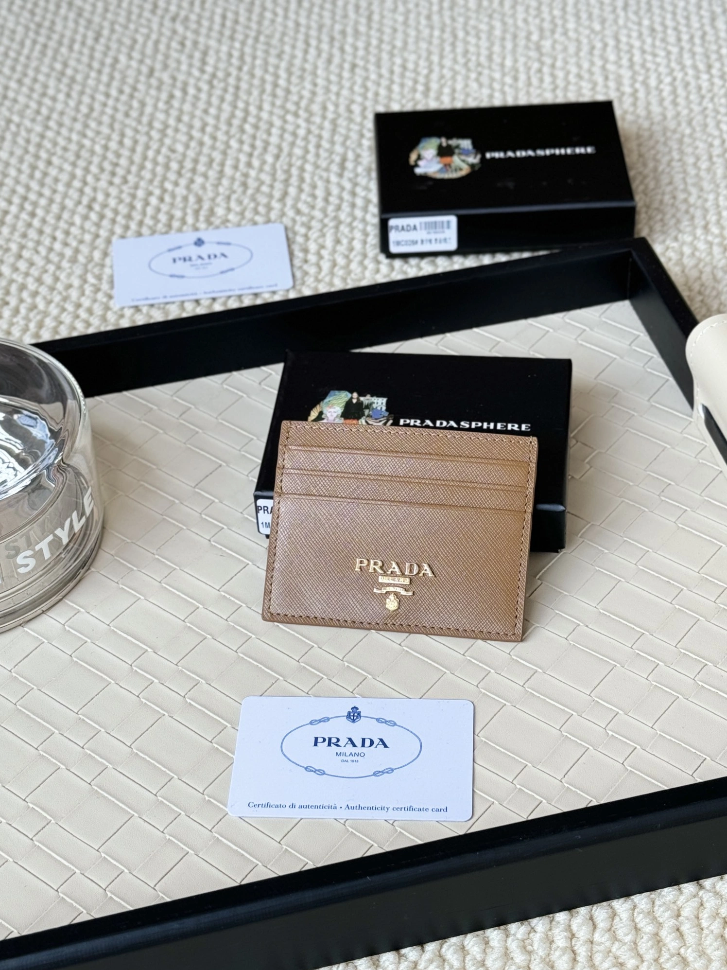 Prada Card Case Trendsetting 8188