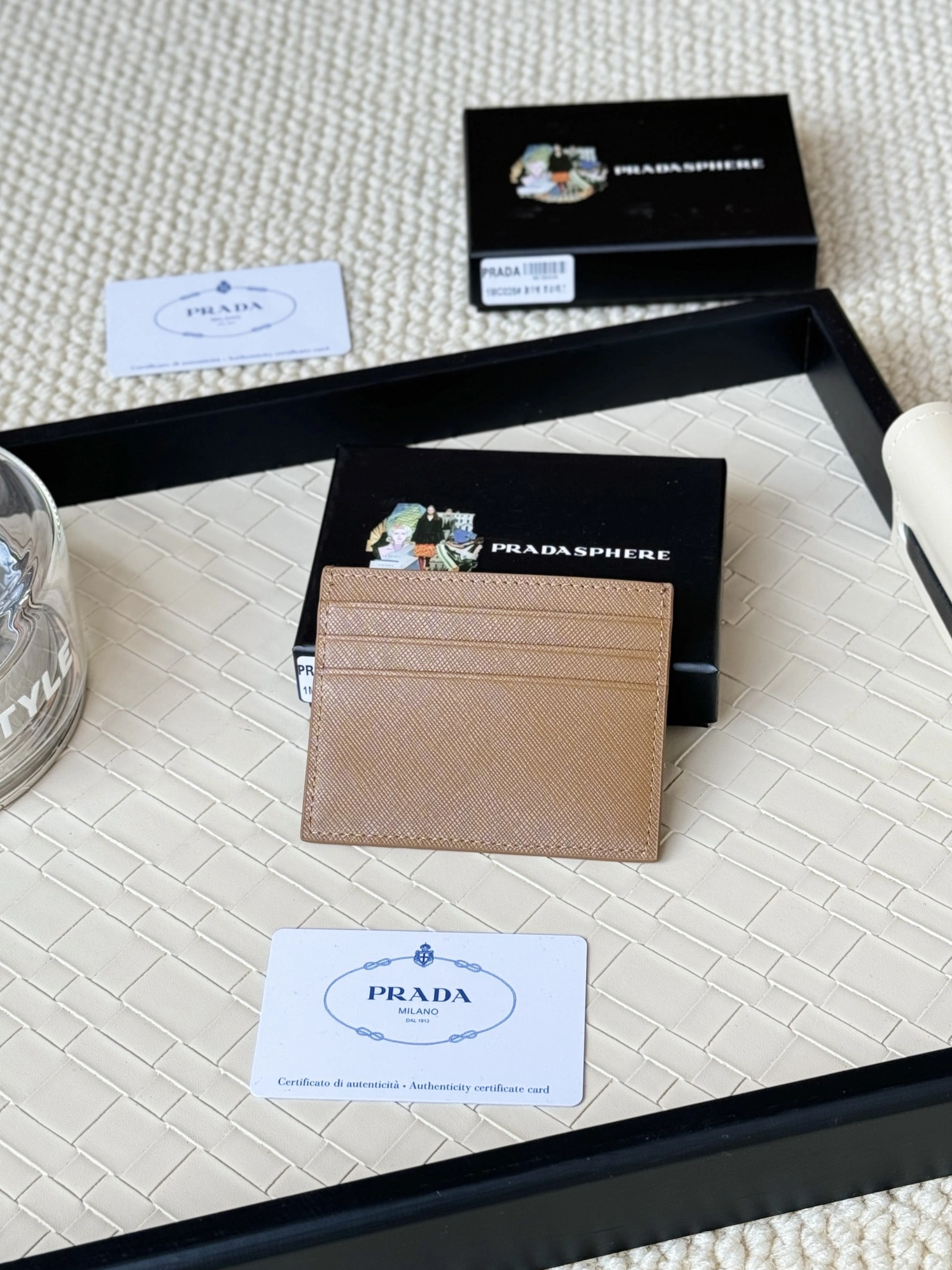 Prada Card Case Trendsetting 8188