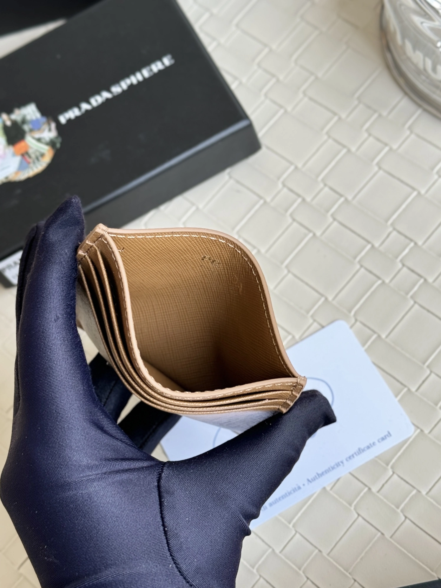 Prada Card Case Trendsetting 8188