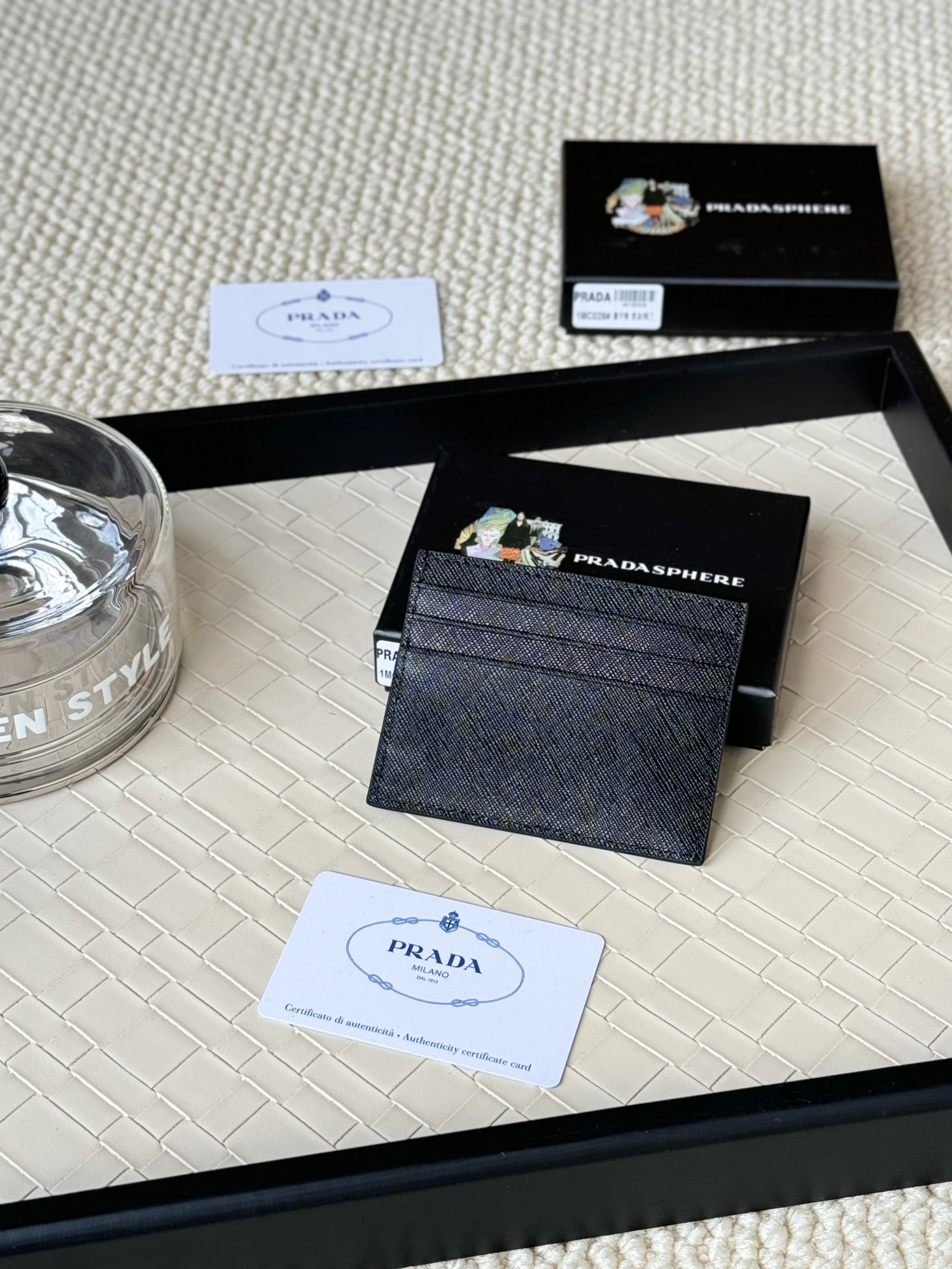 Prada Card Case Trendy 9348