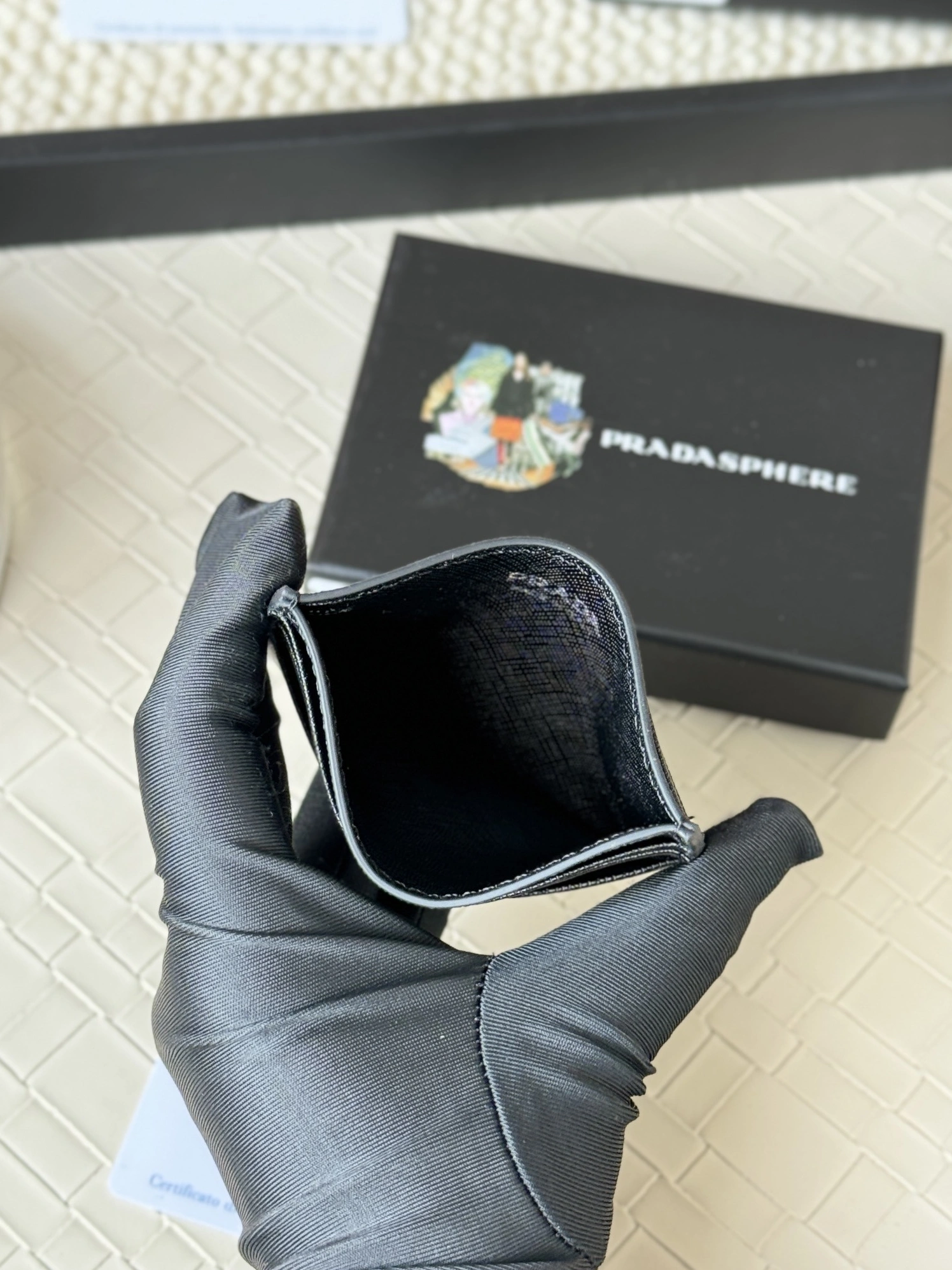 Prada Card Case Trendy 9348