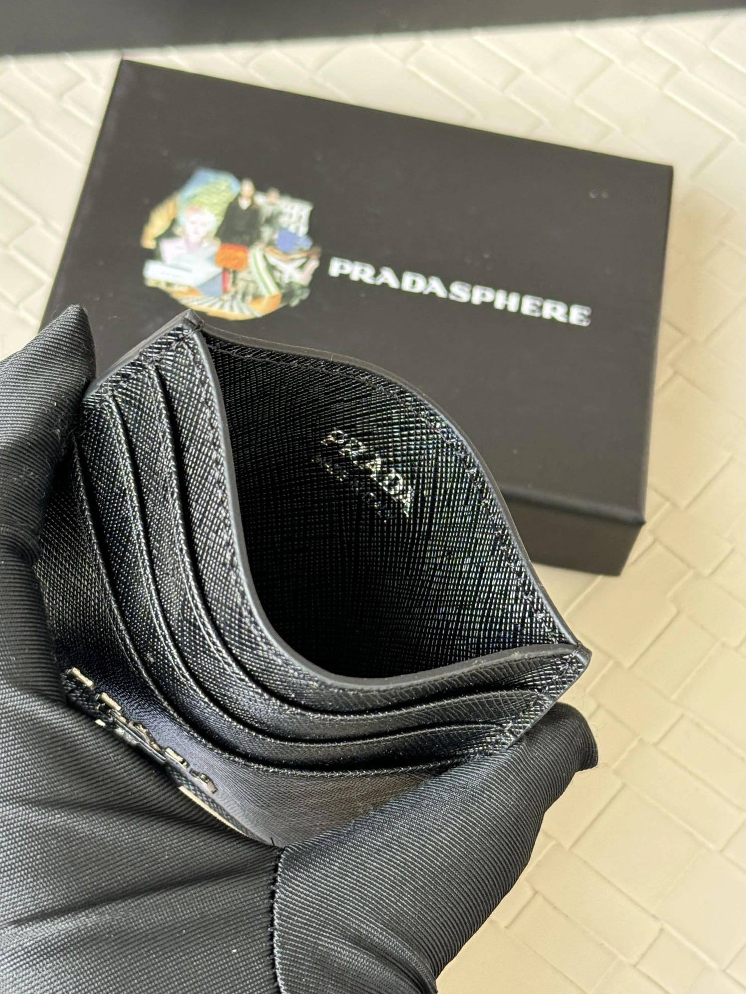 Prada Card Case Trendy 9348