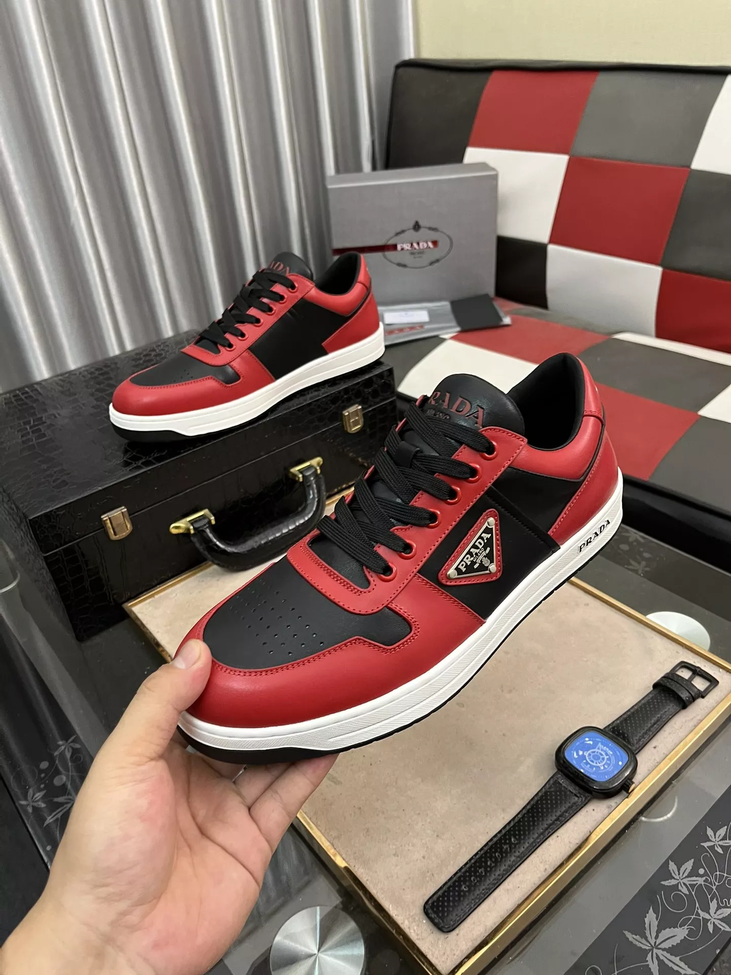 Prada Casual Shoes For Men Affordable 450