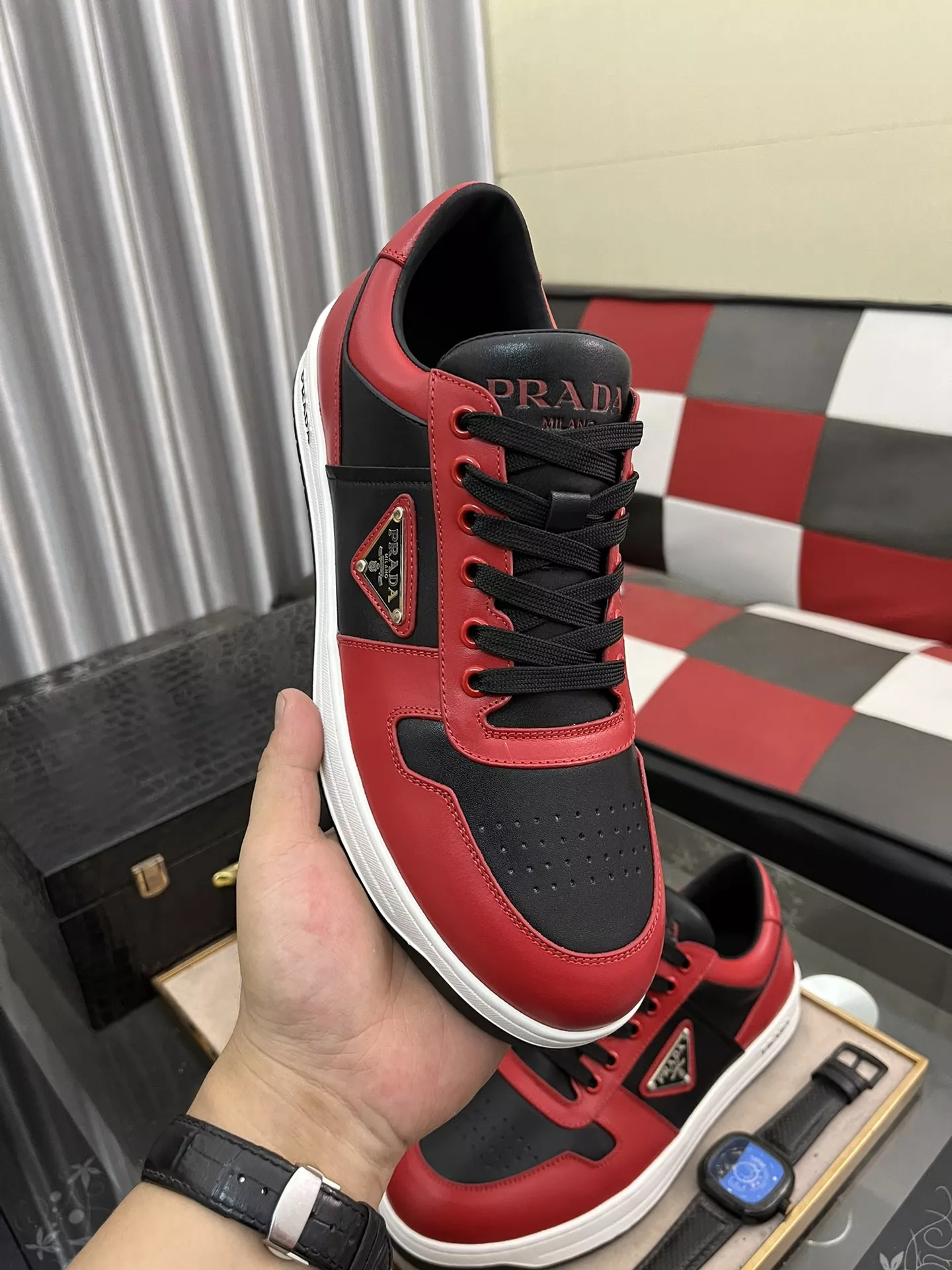 Prada Casual Shoes For Men Affordable 450