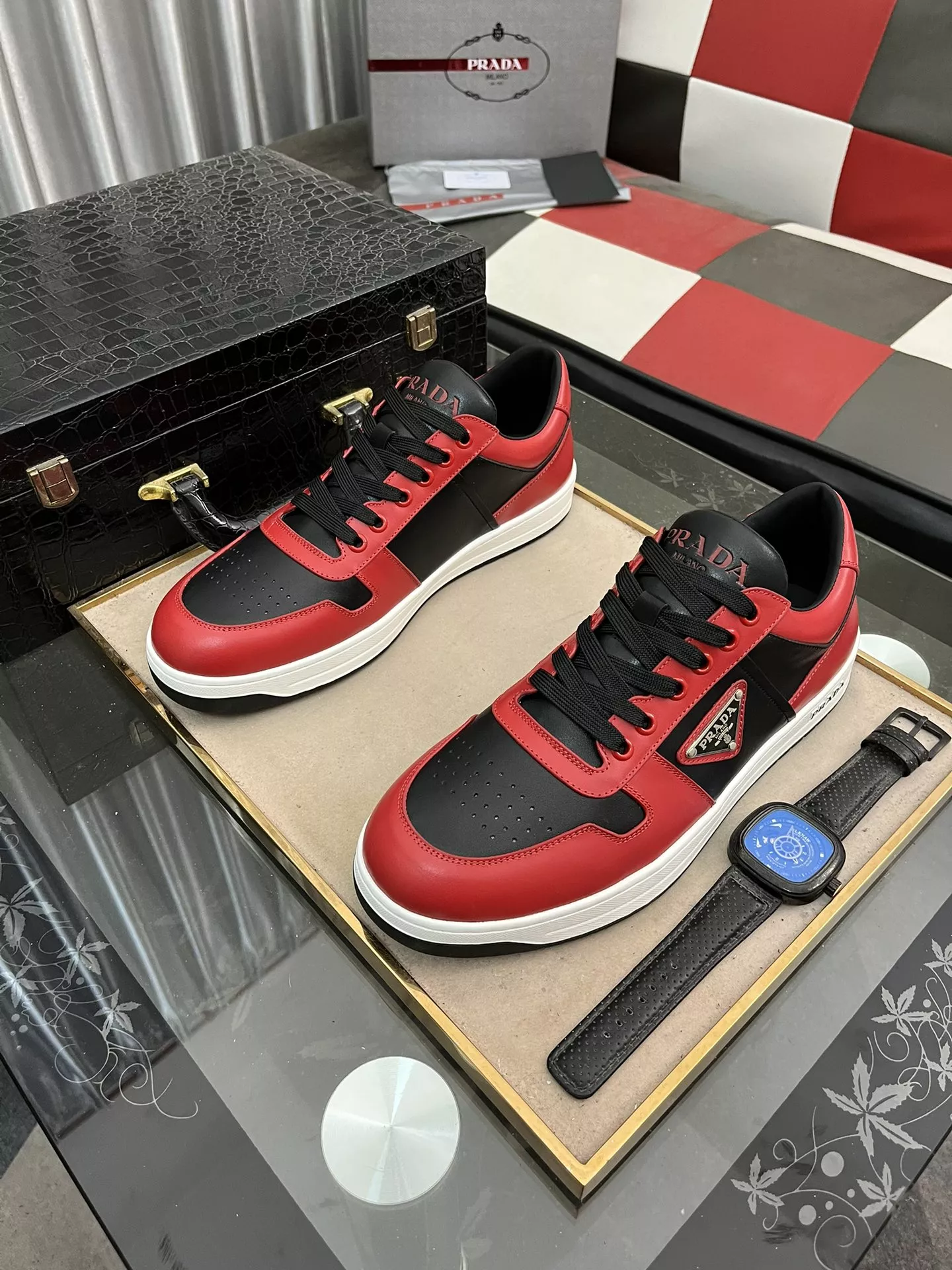 Prada Casual Shoes For Men Affordable 450