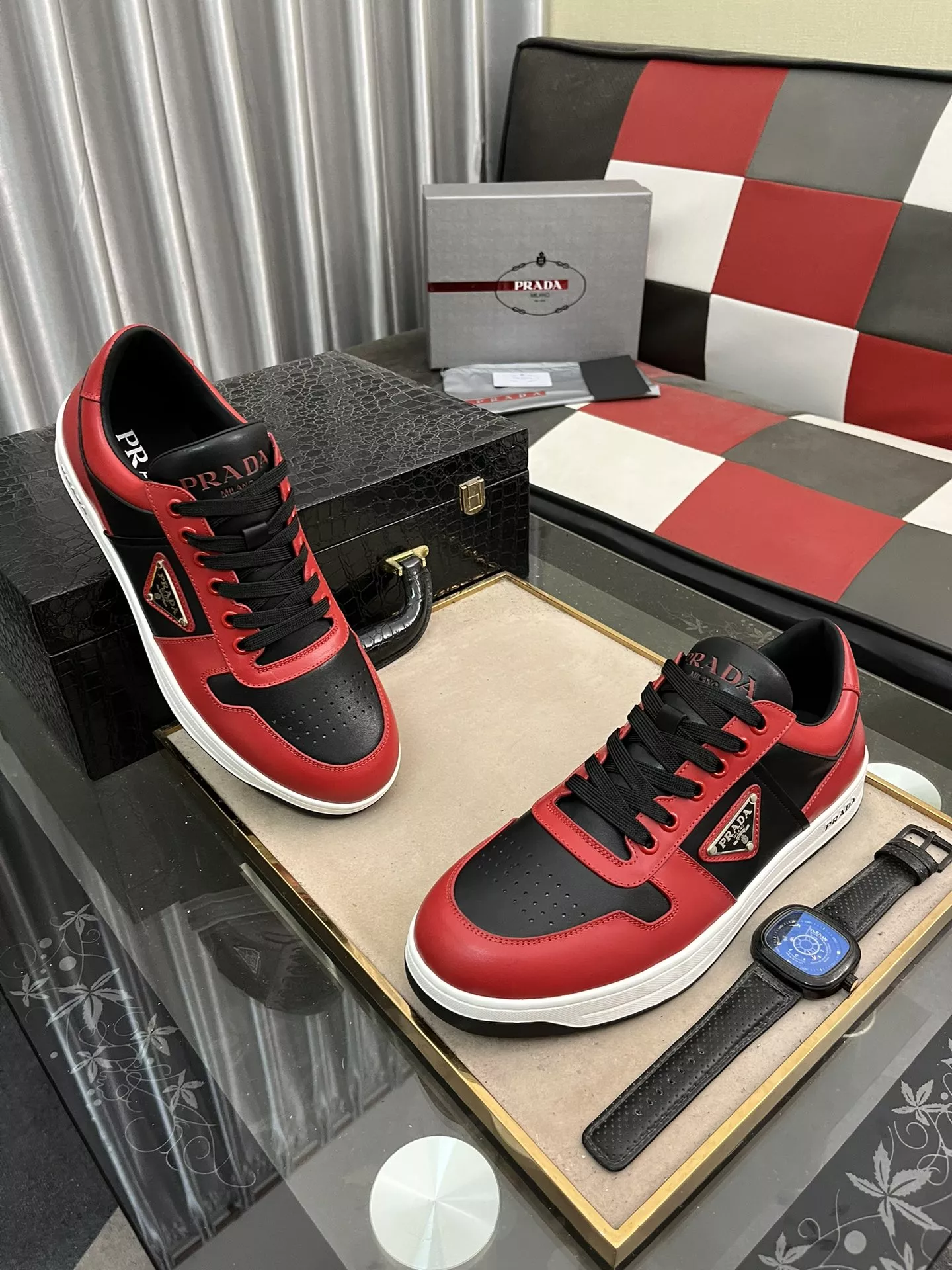 Prada Casual Shoes For Men Affordable 450