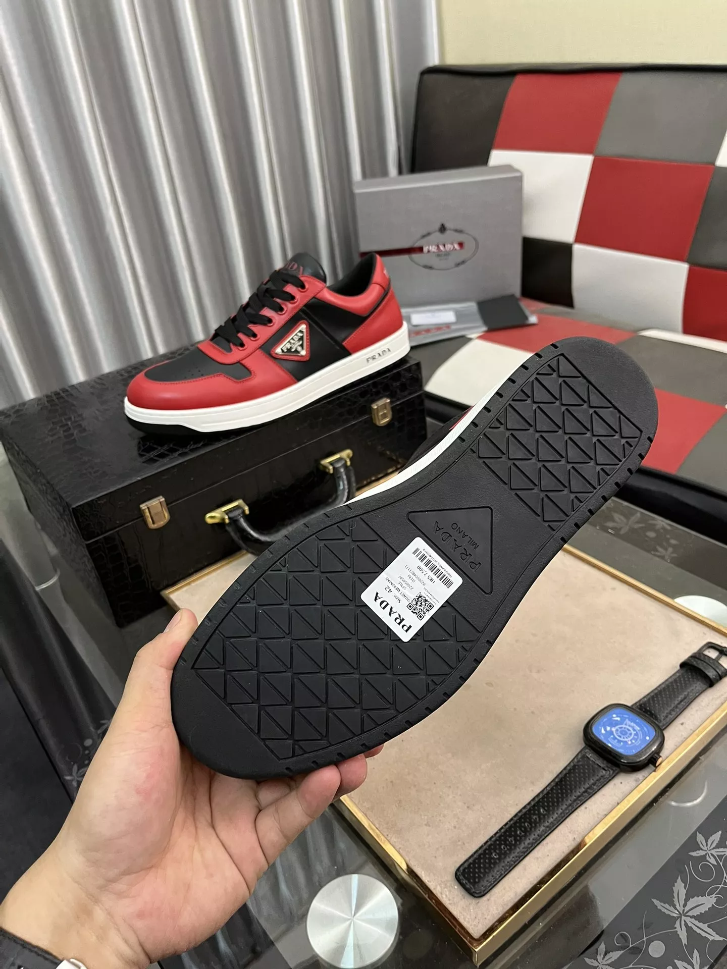 Prada Casual Shoes For Men Affordable 450