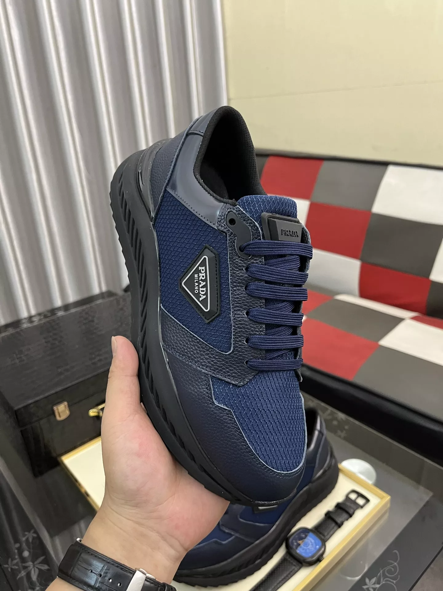 Prada Casual Shoes For Men Affordable 5905