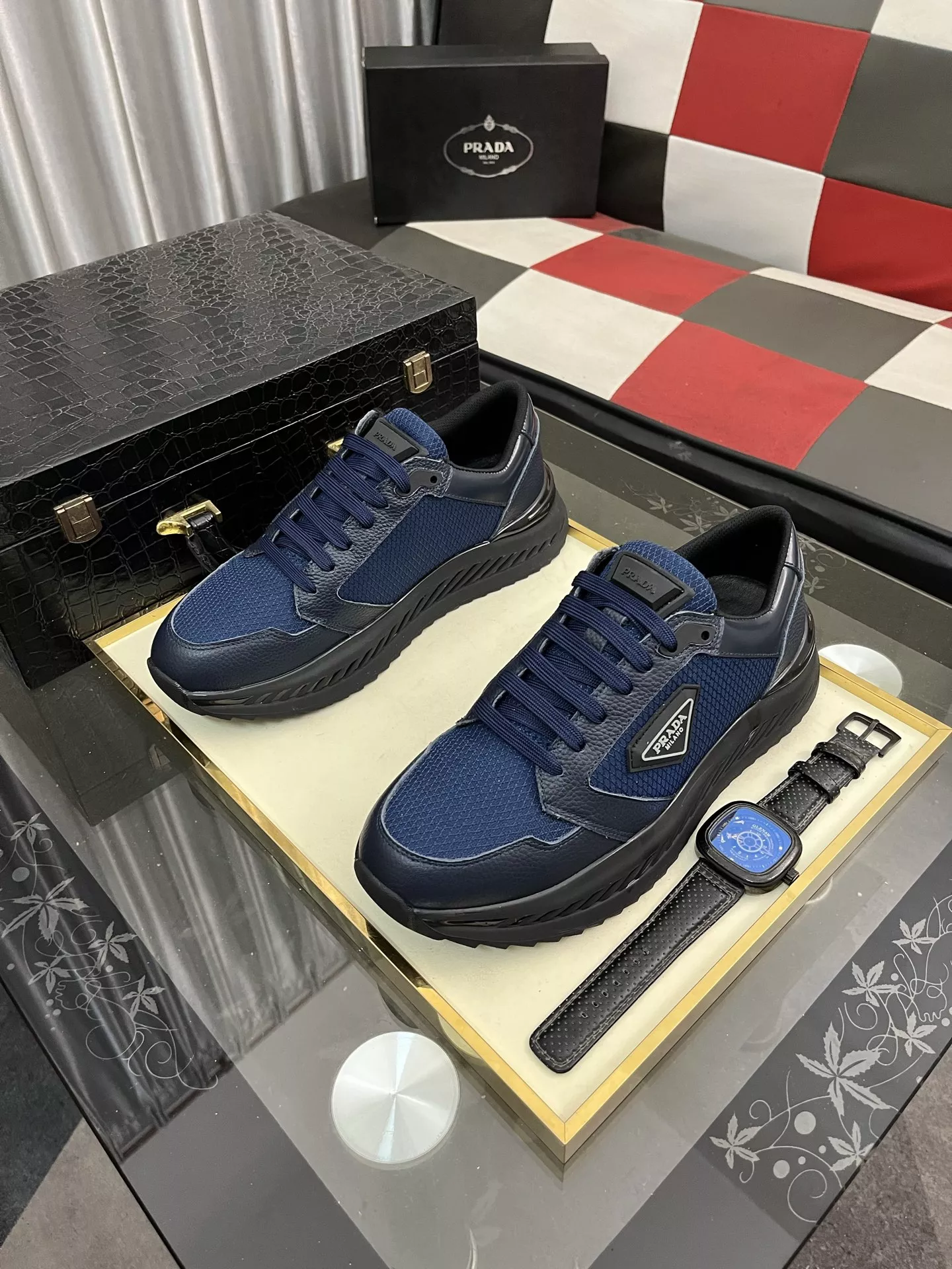 Prada Casual Shoes For Men Affordable 5905