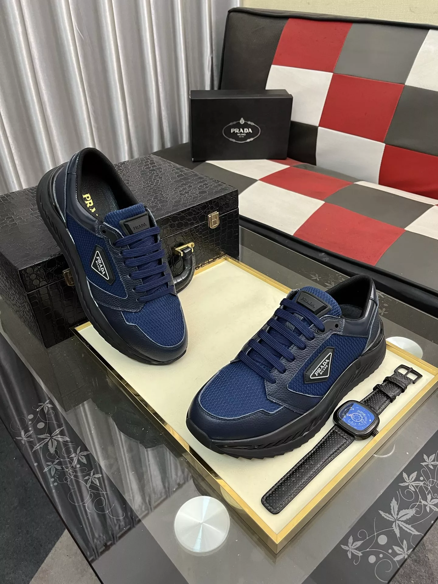 Prada Casual Shoes For Men Affordable 5905