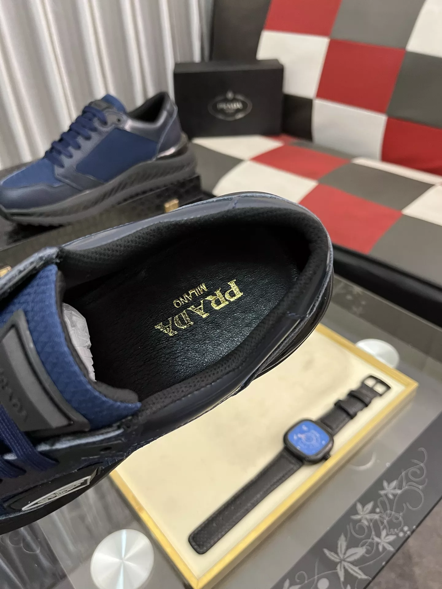 Prada Casual Shoes For Men Affordable 5905