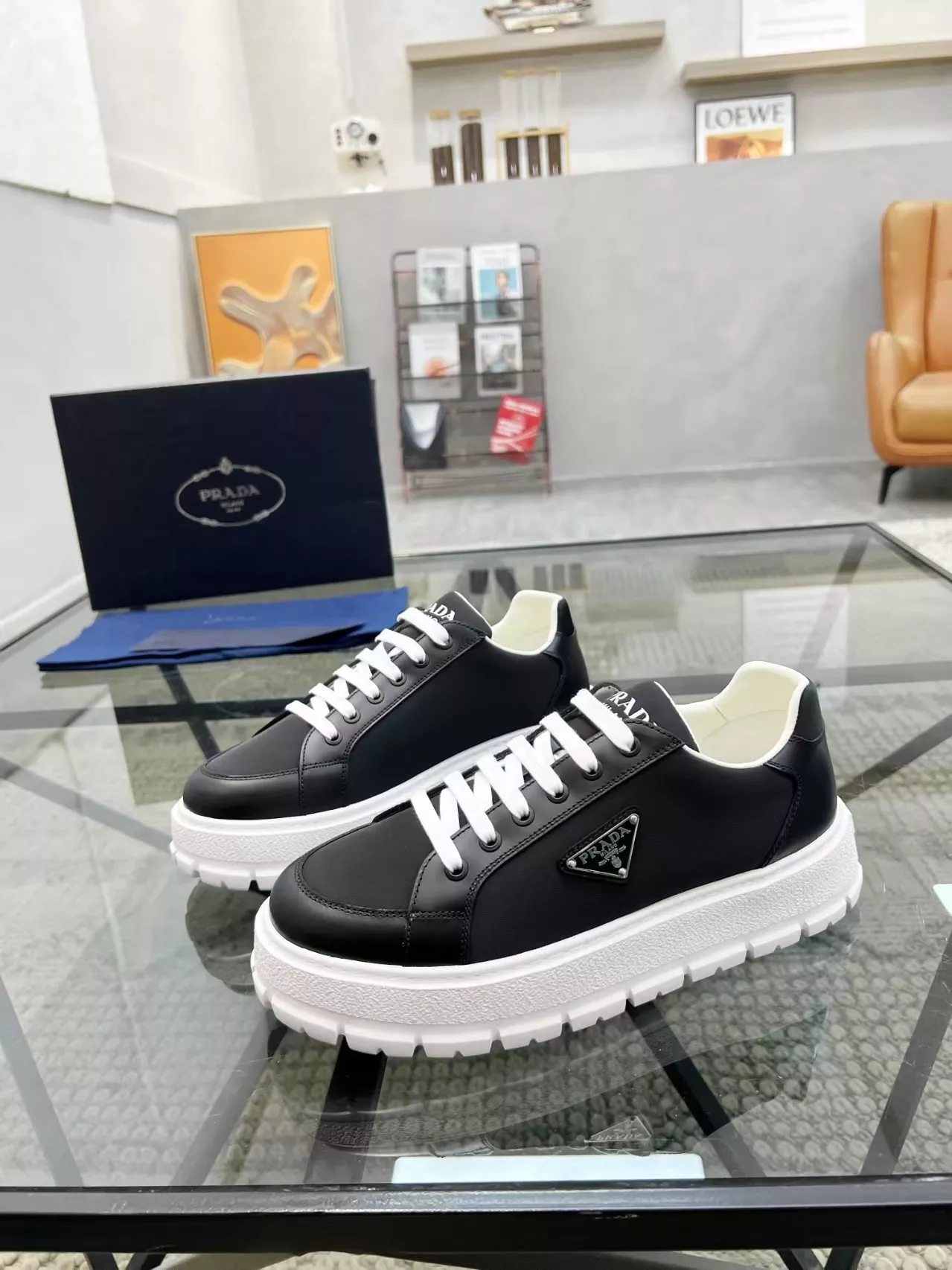 Prada Casual Shoes For Men Bright 4920
