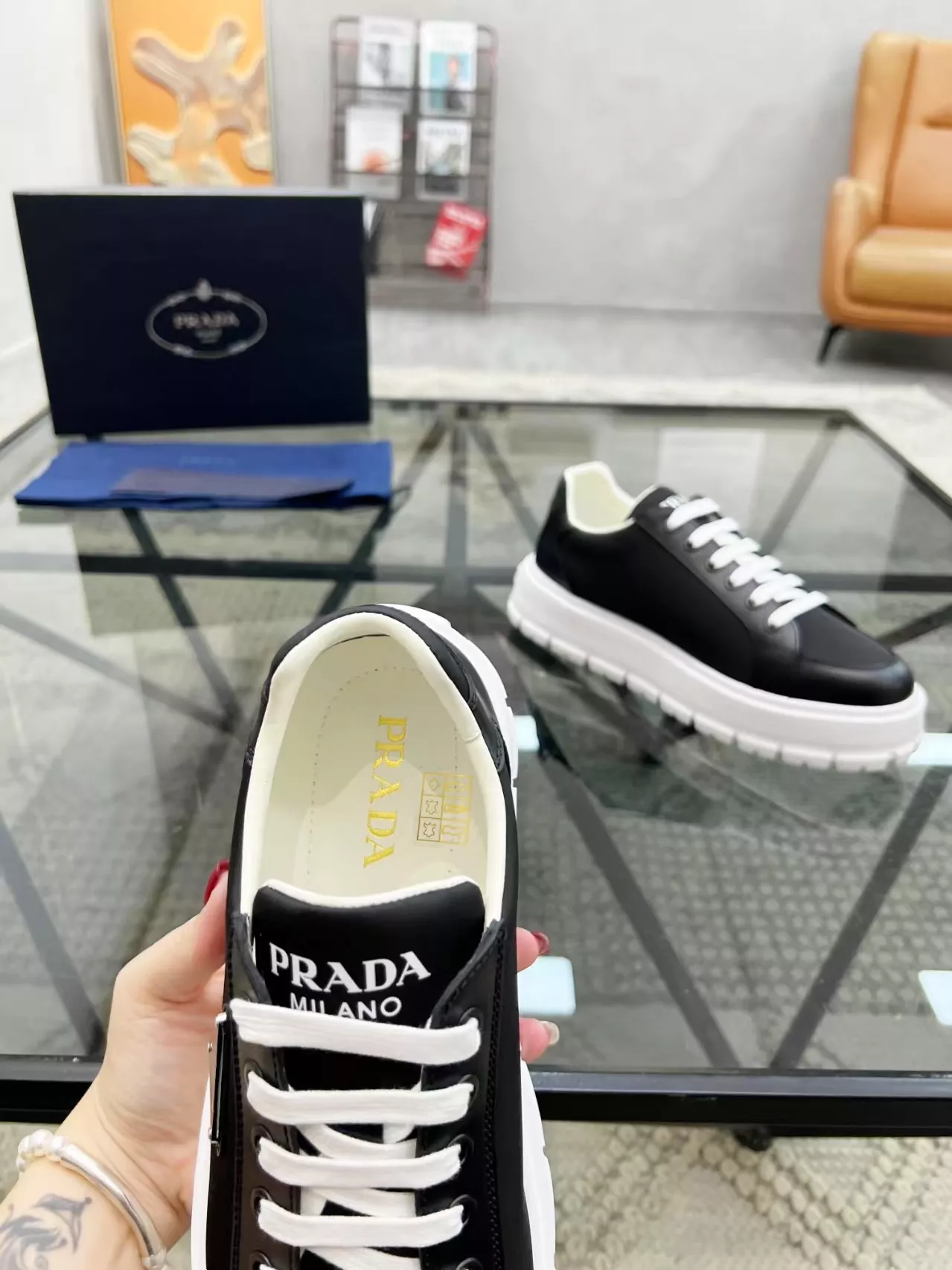Prada Casual Shoes For Men Bright 4920