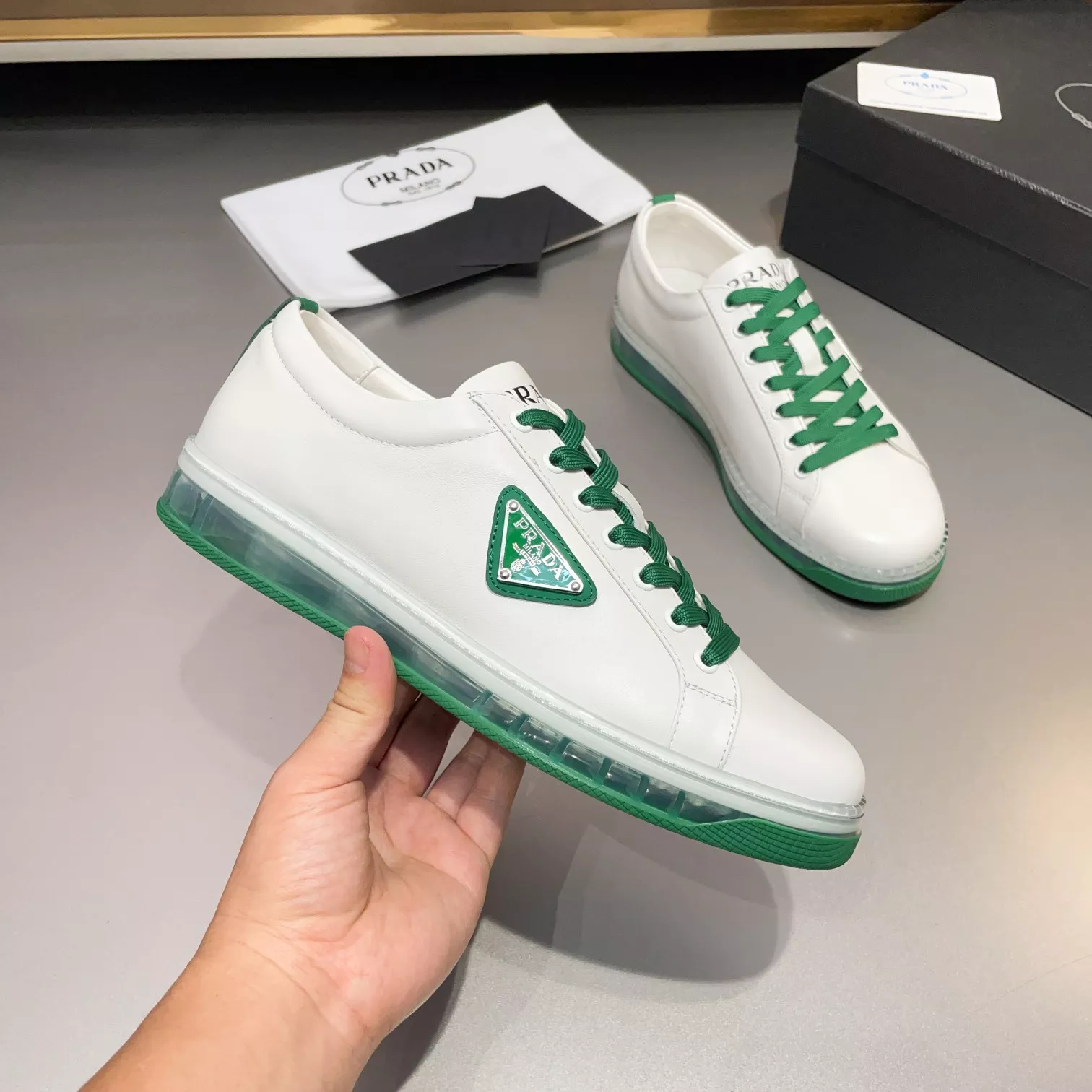Prada Casual Shoes For Men Classic 7354