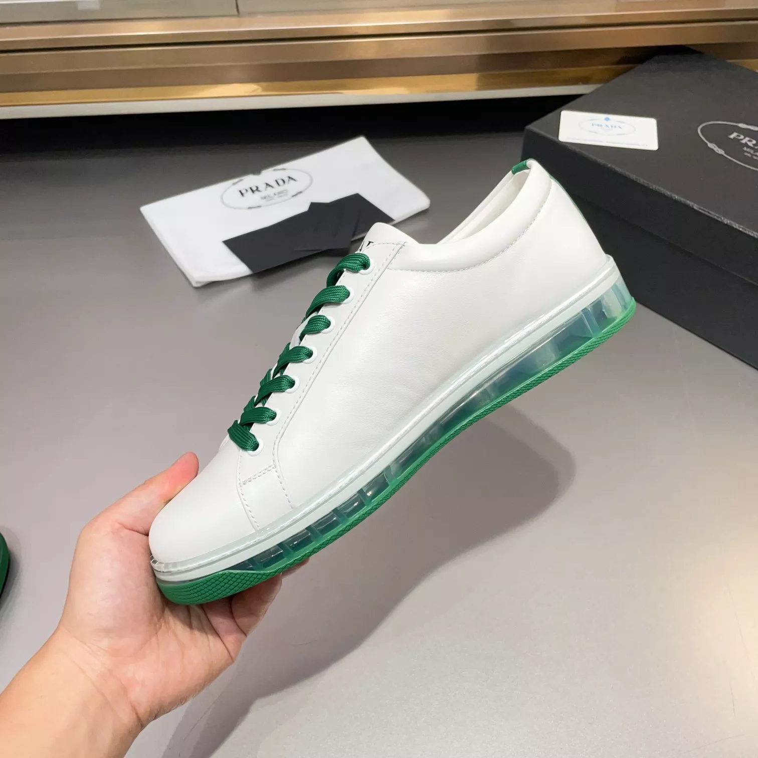 Prada Casual Shoes For Men Classic 7354