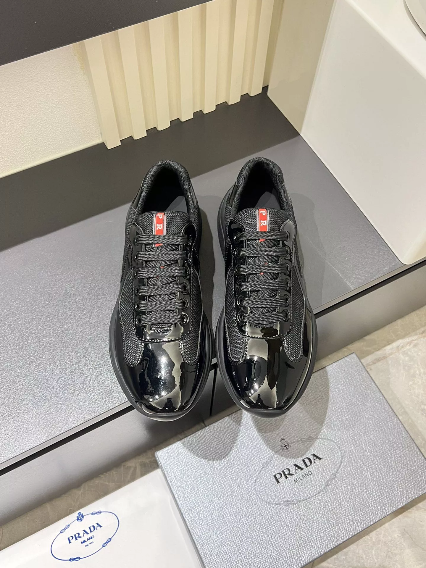 Prada Casual Shoes For Men Comfortable 8225